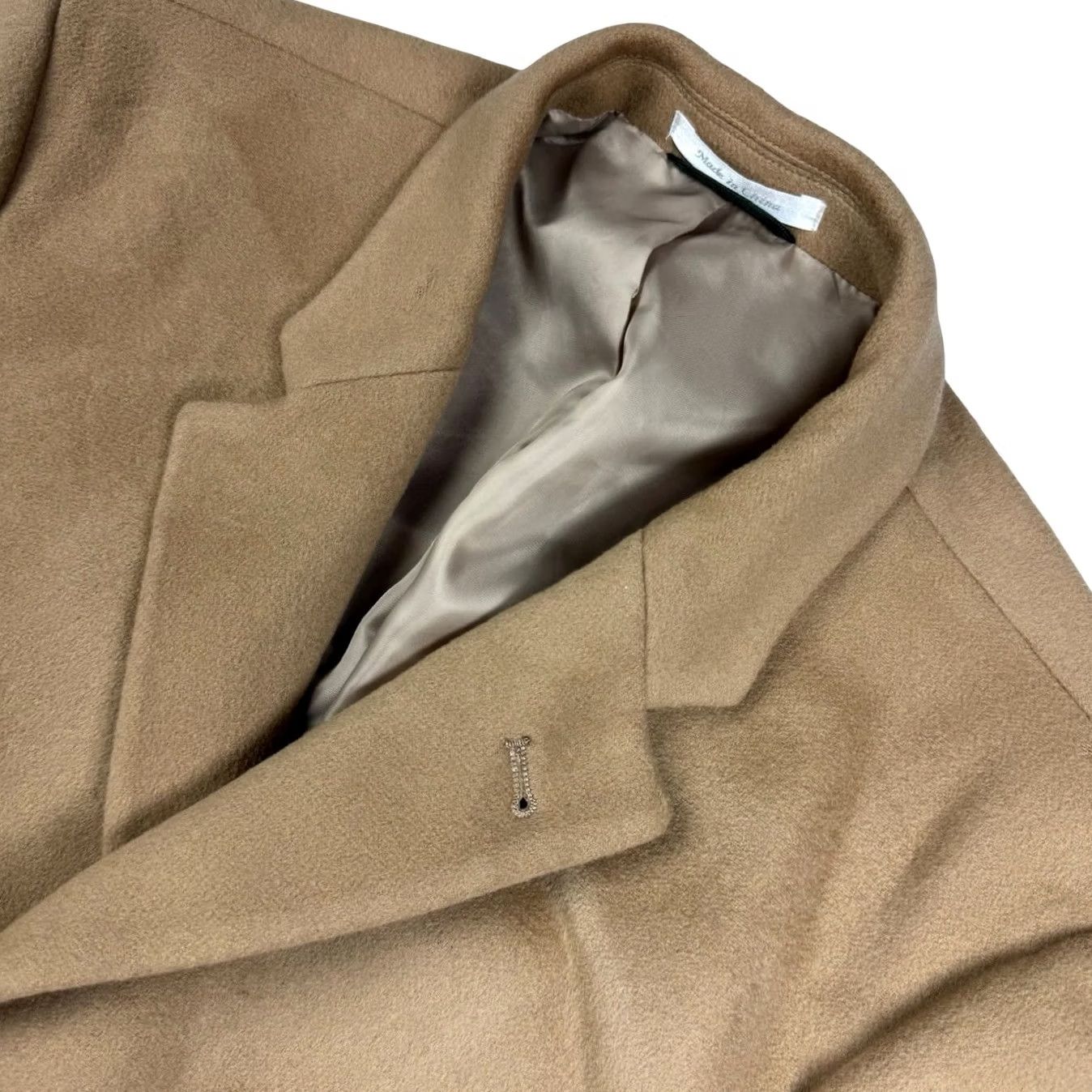 Ralph Lauren VINTAGE? No — Ralph Lauren Men’s Wool Blend Trench Overcoat Brown 42R Coat Size US XS / EU 42 / 0 - 2 Thumbnail