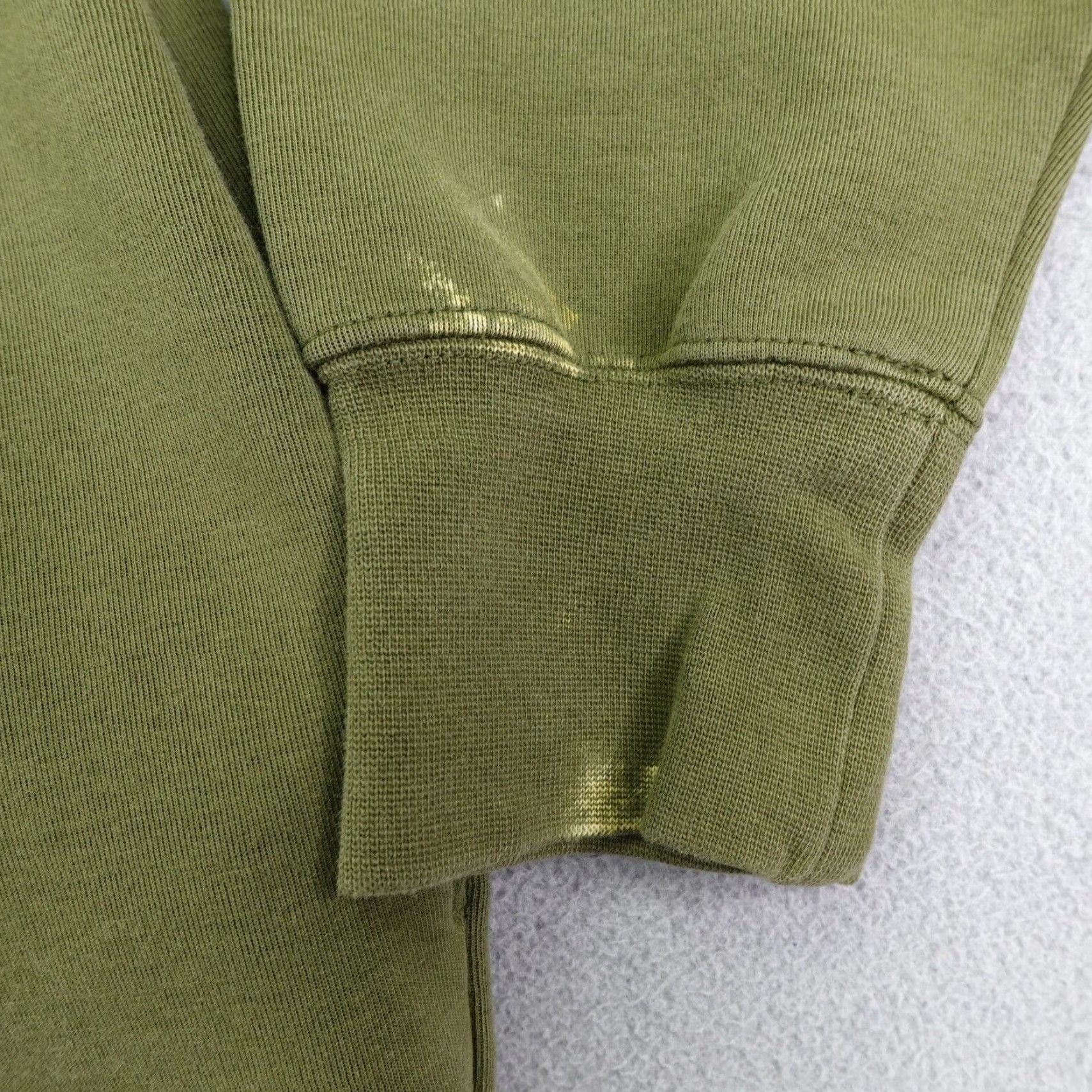 Nike VINTAGE Nike Hoodie Men M Green Swoosh Tech Fleece Jogging Pullover Sweater Gym Logo Pullover Hooded Pockets Running 90s Mens Size US M / EU 48-50 / 2 - 4 Thumbnail