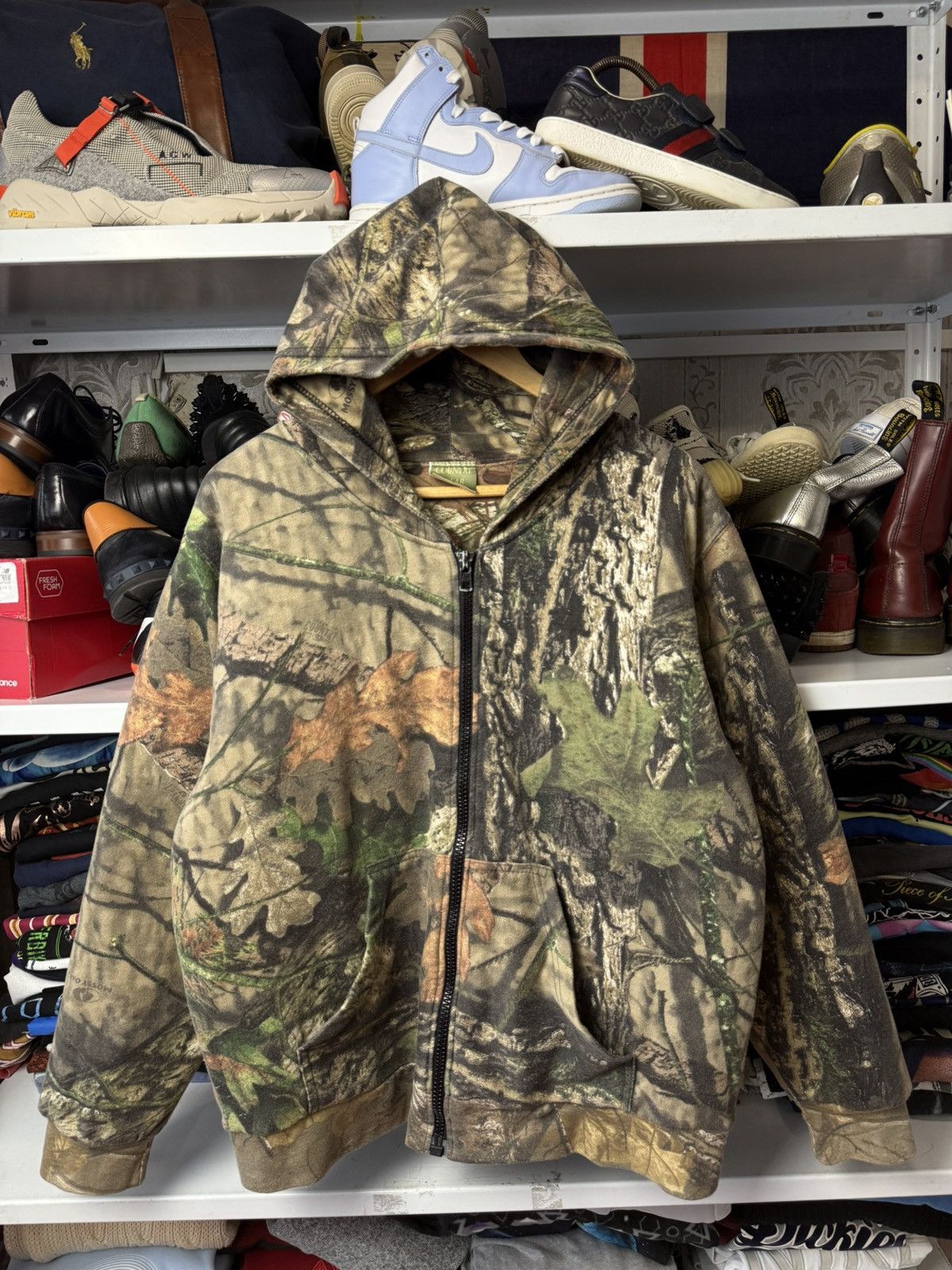 Carhartt Crazy Vintage Y2K Realtree Camo Zip Hoodie Carhartt Style Size US M / EU 48-50 / 2 - 2 Thumbnail