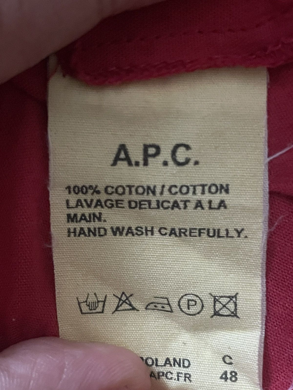 A.P.C. A.P.C Blouse Size S / US 4 / IT 40 - 4 Thumbnail