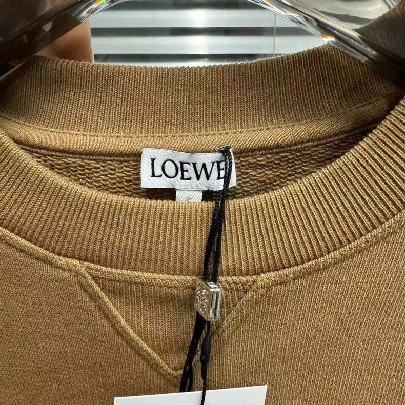 Loewe LOEWE Kaki patchwork logo hoodie Size XS / US 0-2 / IT 36-38 - 3 Thumbnail