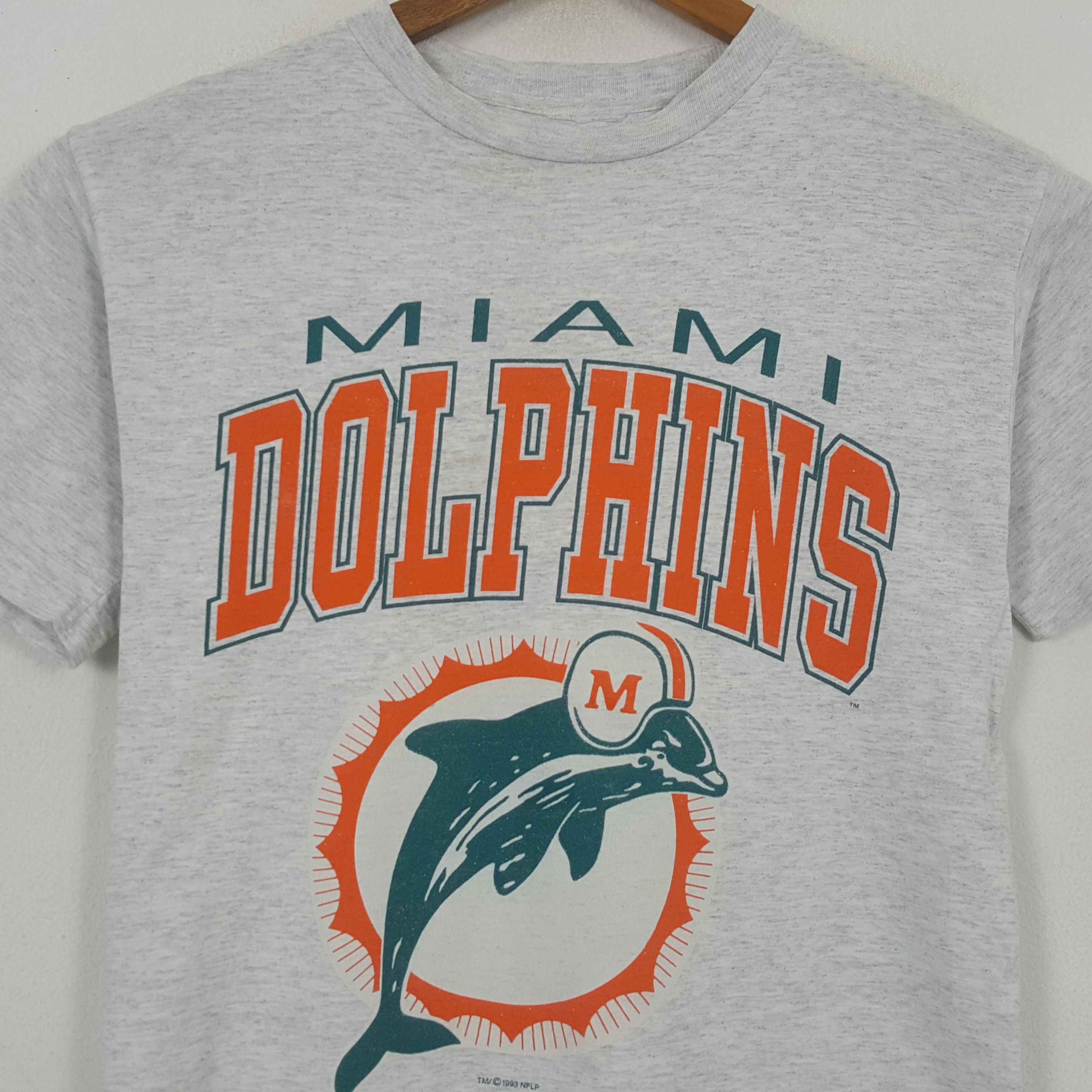 NFL × Starter × Vintage Vintage MIAMI Dolphin Football NFL Team T-shirt C276N80 Size US M / EU 48-50 / 2 - 2 Thumbnail