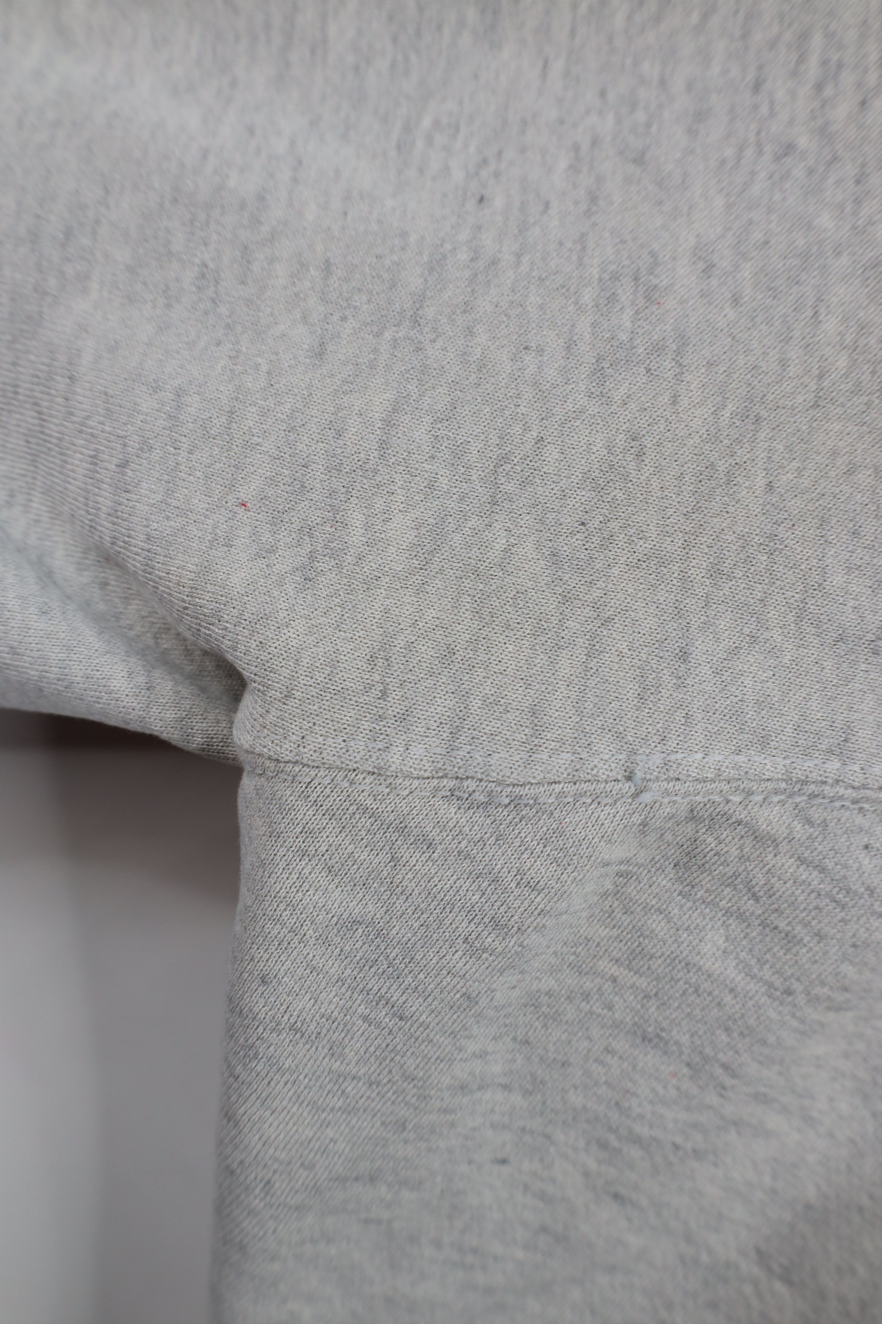 Vintage Vintage 90s Streetwear Blank Crewneck Sweatshirt Gray USA Size US XXL / EU 58 / 5 - 6 Thumbnail