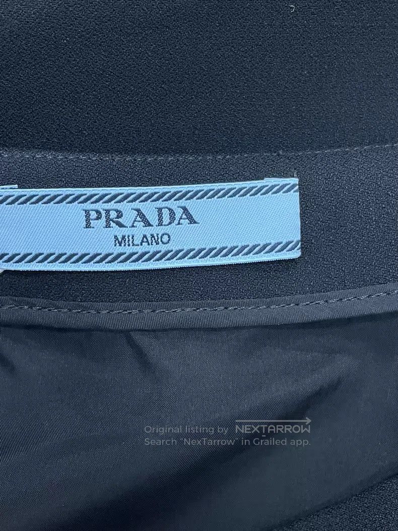 Prada Prada Black rhinestone skirt Size 25" / US 0 / IT 36 - 4 Thumbnail