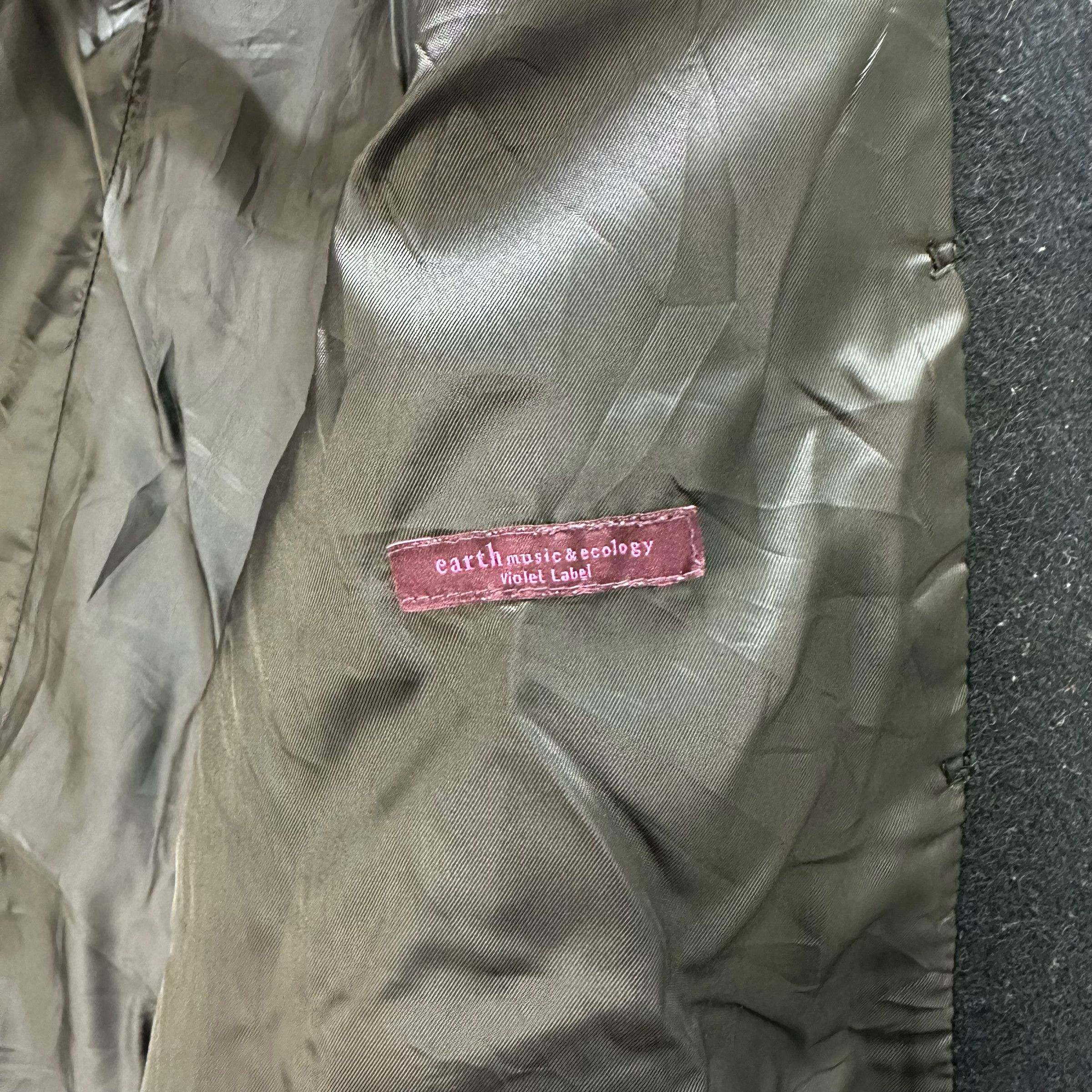 Schott SCHOTT X EARTH MUSIC & ECOLOGY DOUBLE BREASTED COAT 8541-013 Size M / US 6-8 / IT 42-44 - 8 Thumbnail