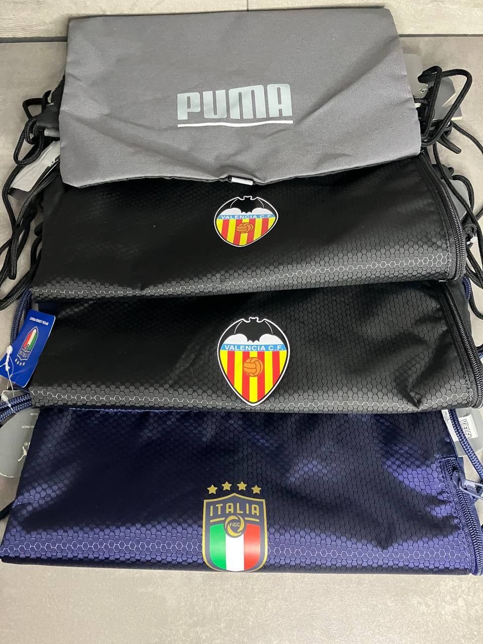 Puma New Puma gym bag shoe bag Valencia Gym Sack bag 077734 03 Size ONE SIZE - 5 Thumbnail