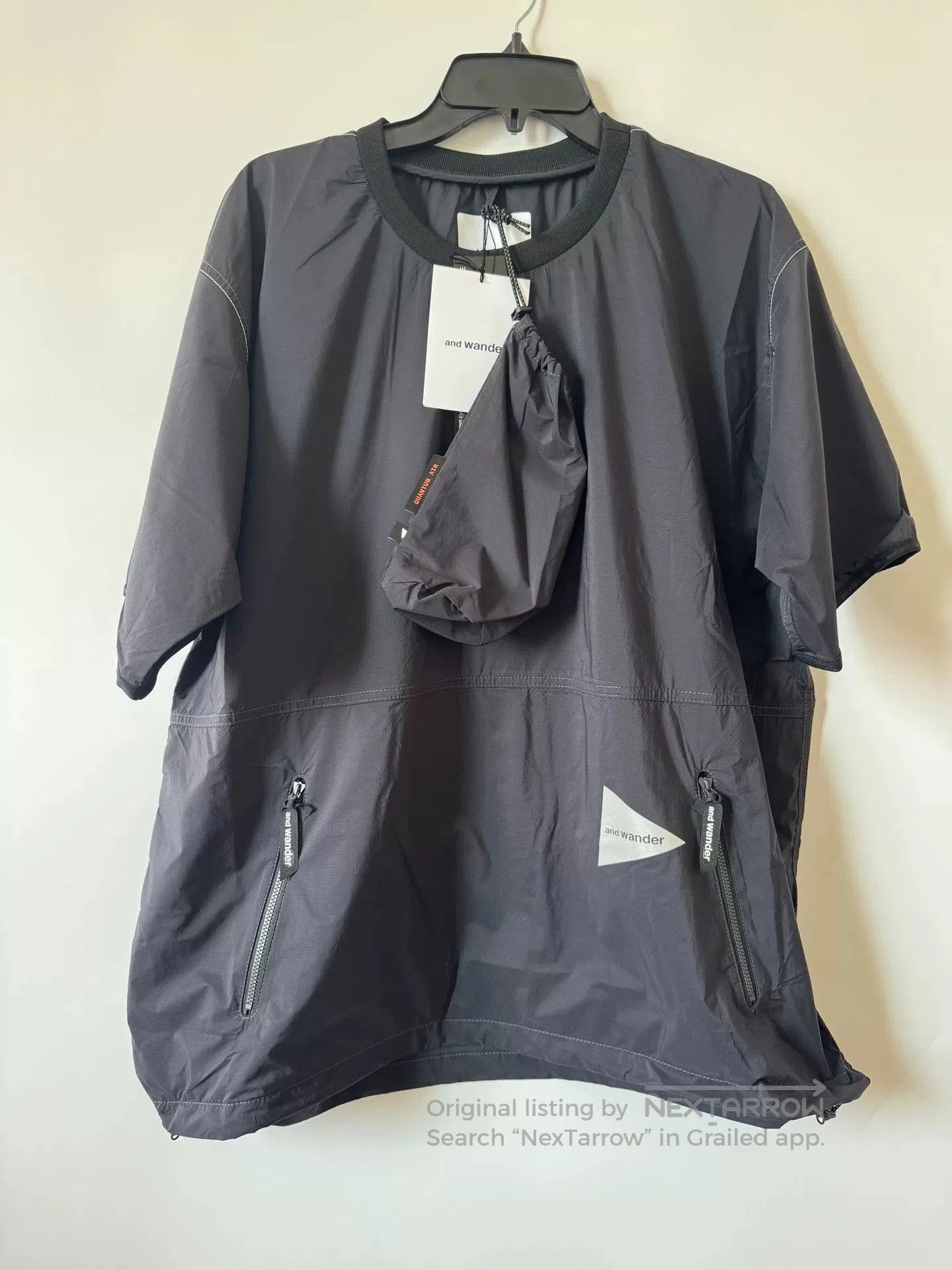 And Wander PERTEX Windproof Waterproof Short Sleeve T. Size US M / EU 48-50 / 2 - 3 Thumbnail