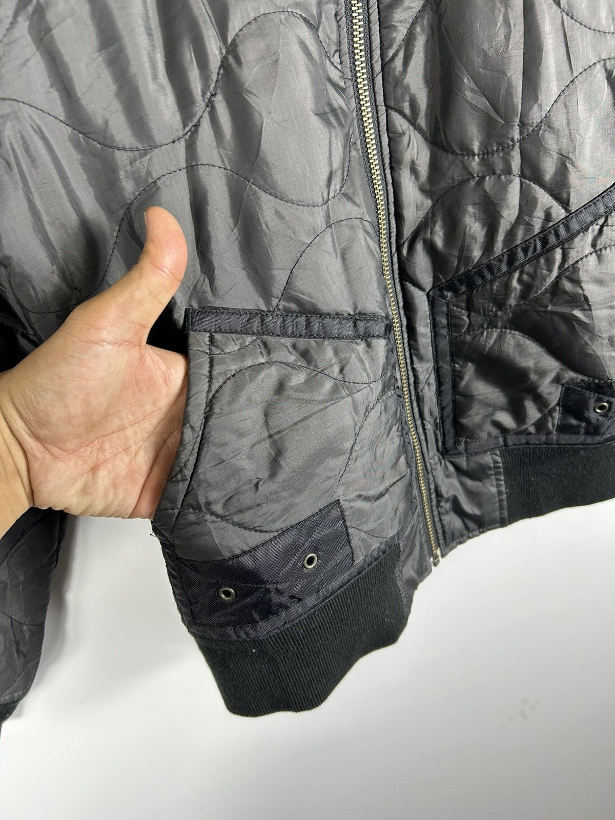 Avirex × Vintage ⚡️Vintage Avirex RoseBud Zipper Quilted Jacket Size US S / EU 44-46 / 1 - 6 Thumbnail