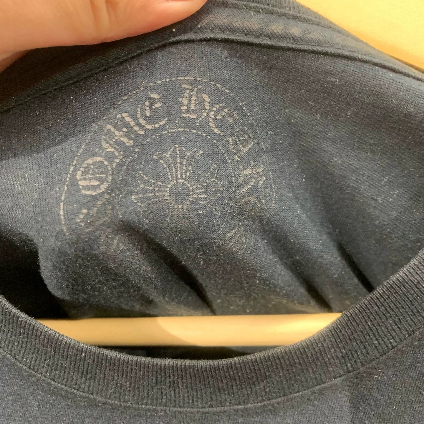 Chrome Hearts CH t-shirt black gradient horseshoe sword L 99 new Size US L / EU 52-54 / 3 - 4 Thumbnail