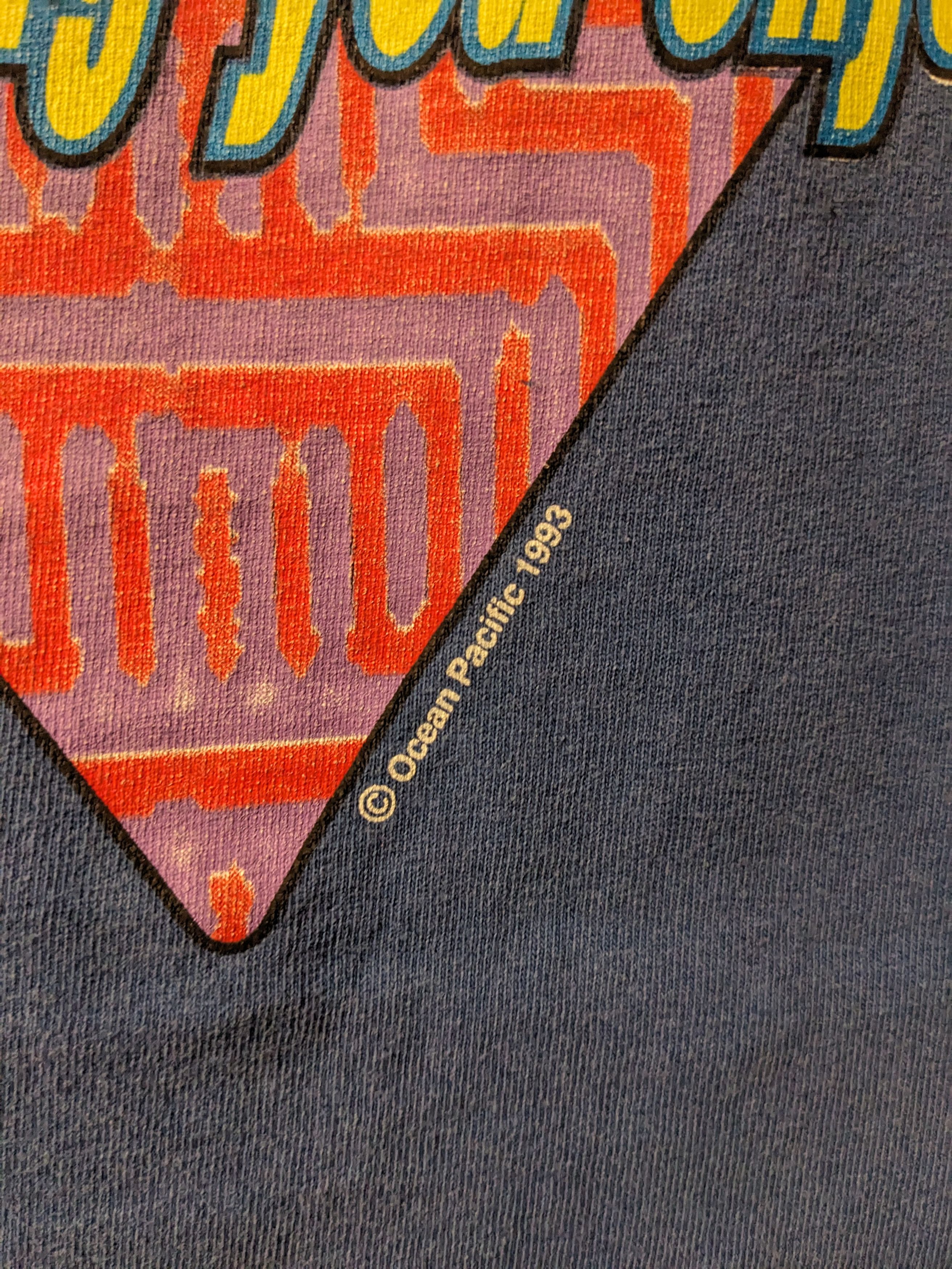 Ocean Pacific Vintage 1993 Ocean Pacific Everything You Kids Large T-Shirt Size US L / EU 52-54 / 3 - 3 Thumbnail