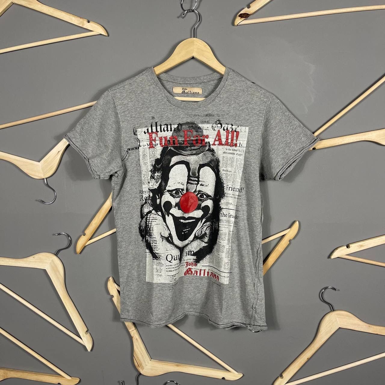 John Galliano John Galliano Fun For All Clown Avant Garde t