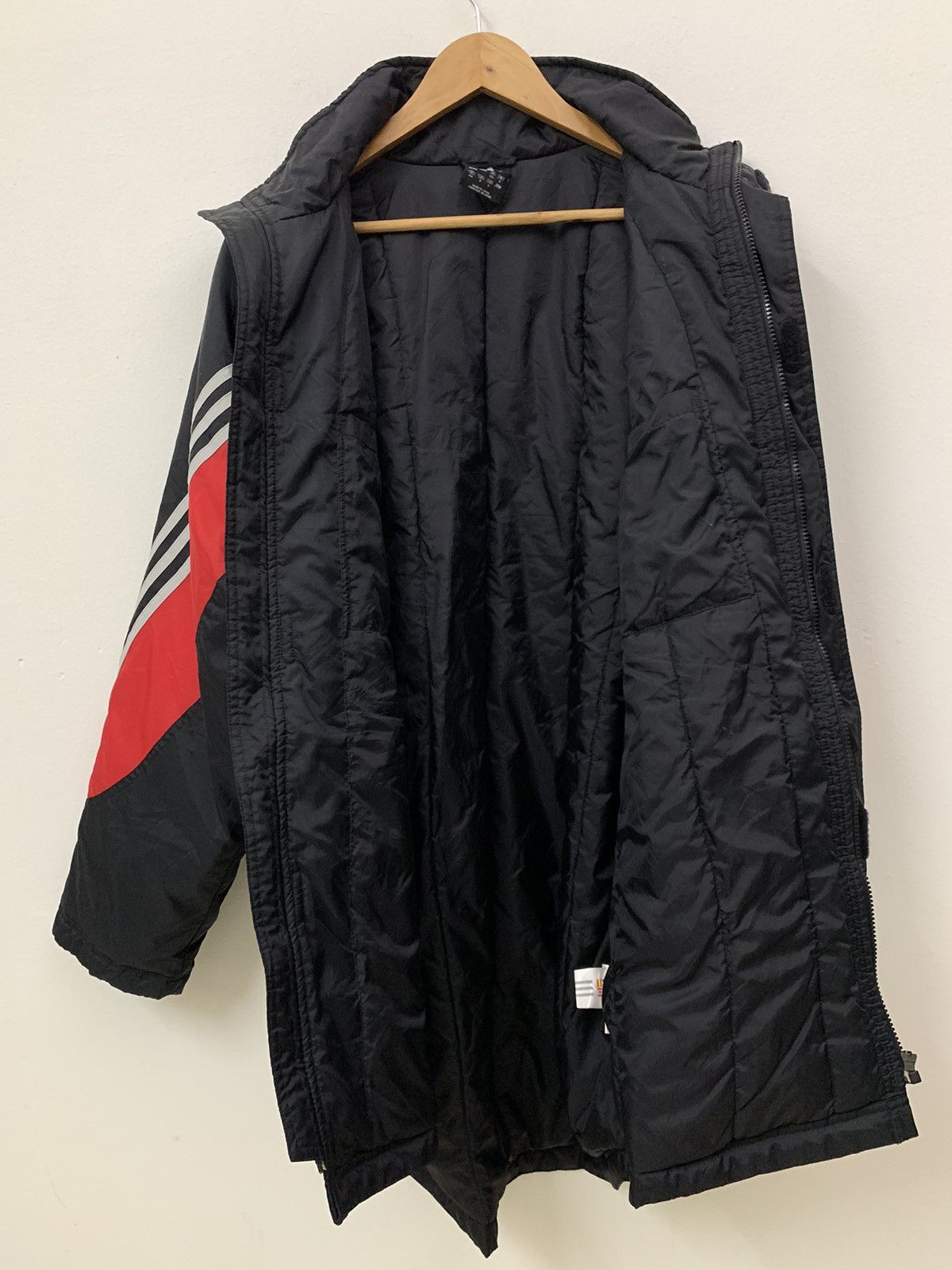 Adidas × Vintage Vintage AC Milan Long Jacket Size US L / EU 52-54 / 3 - 13 Thumbnail