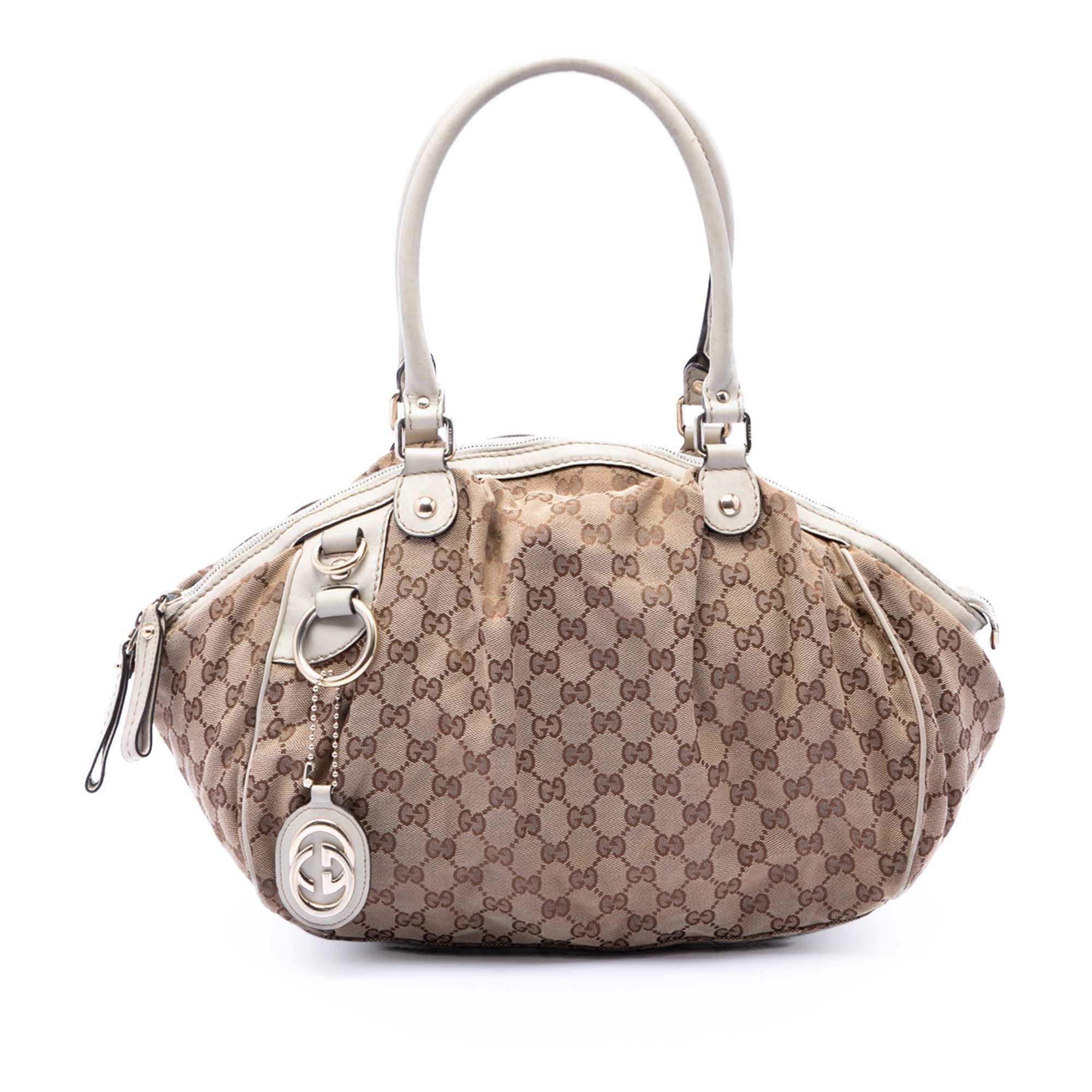 Gucci GG Canvas Sukey Satchel Size ONE SIZE - 1 Thumbnail
