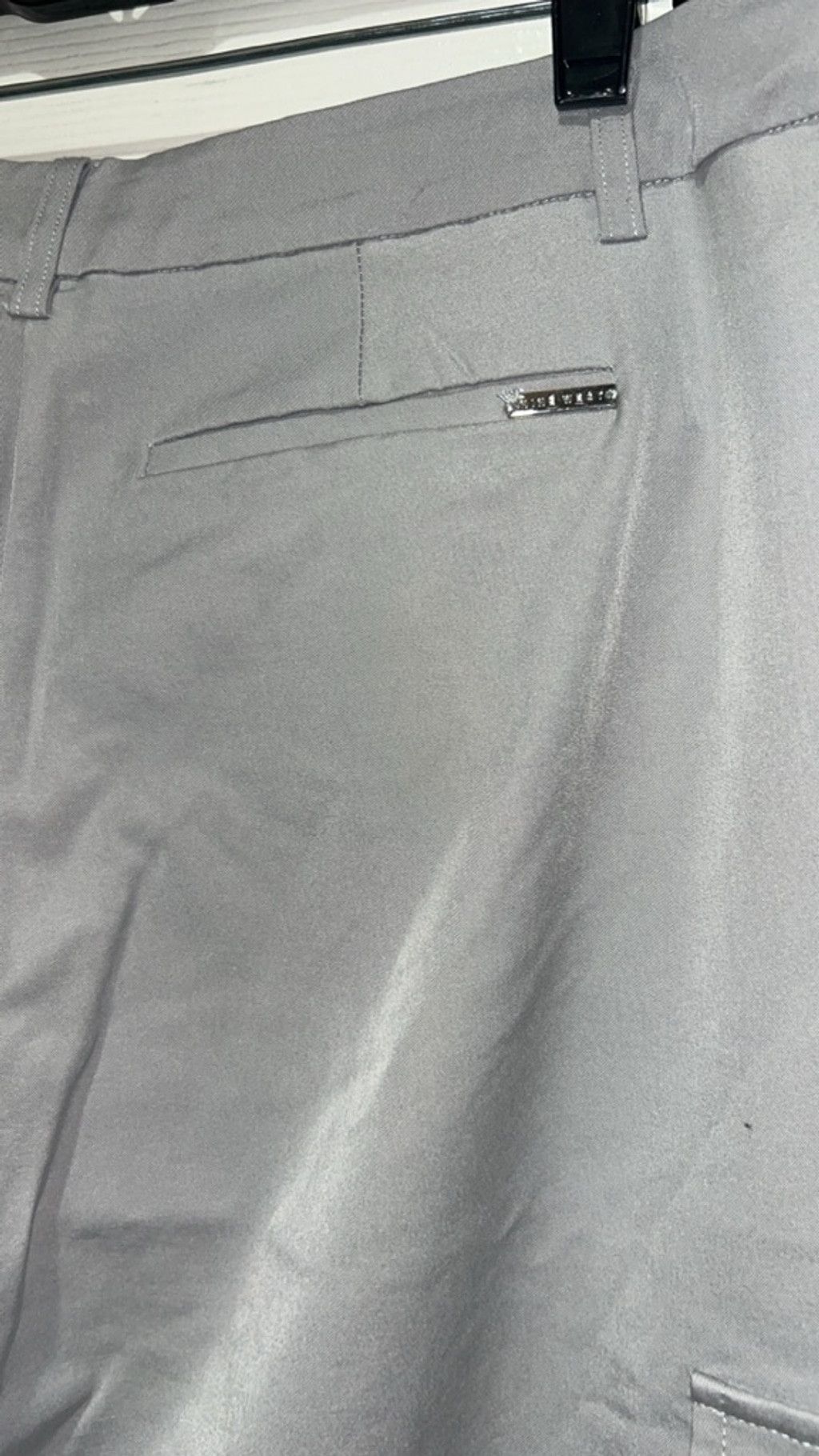 Nine West Women's Nine West Gray Ankle & Cropped Cargo Pants Size 10 Size 32" / US 10 / IT 46 - 4 Thumbnail