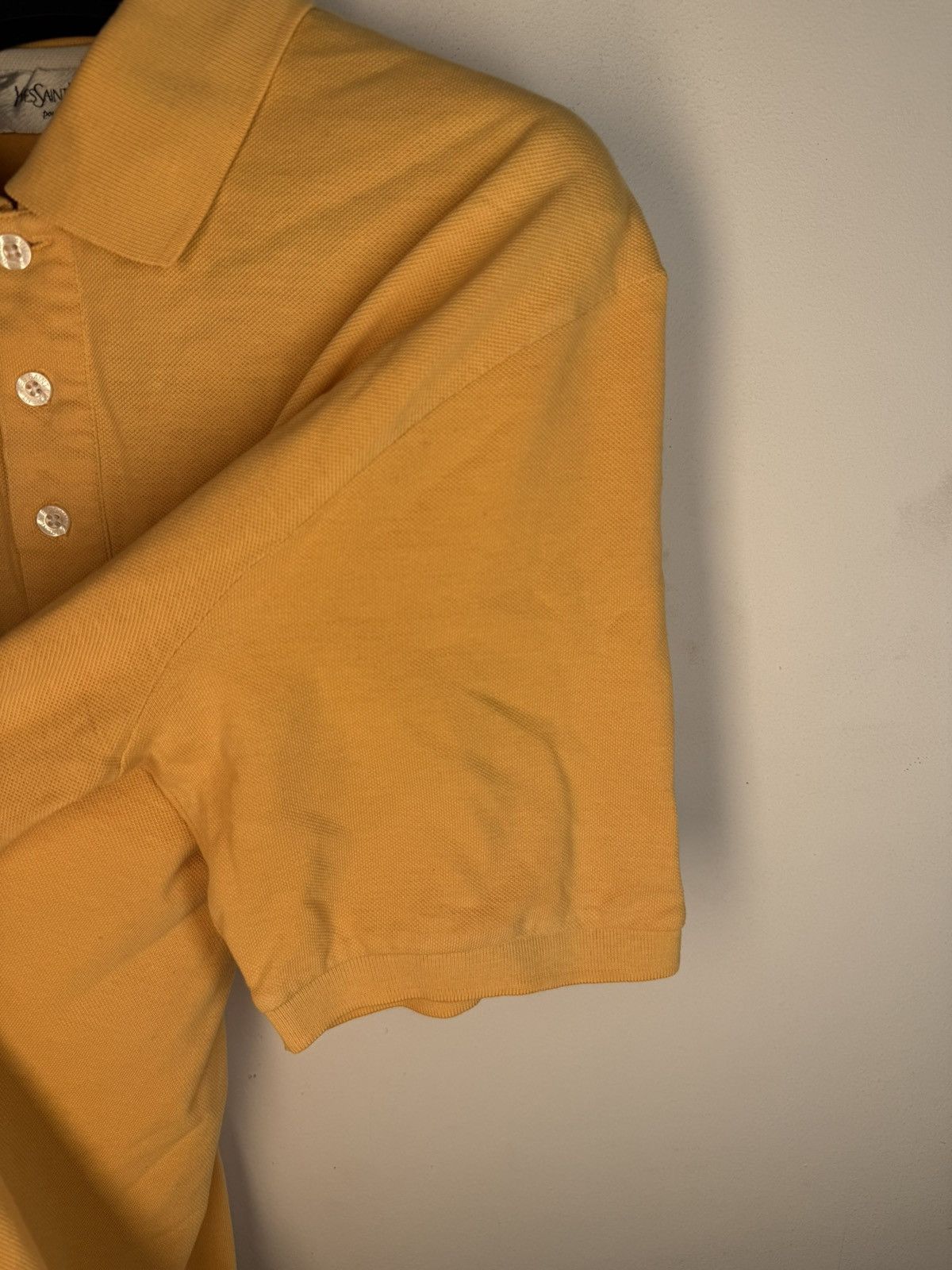 Yves Saint Laurent Peach YSL Polo Shirt Orange YSL Shirt Summer YSL Tee Size US L / EU 52-54 / 3 - 14 Thumbnail