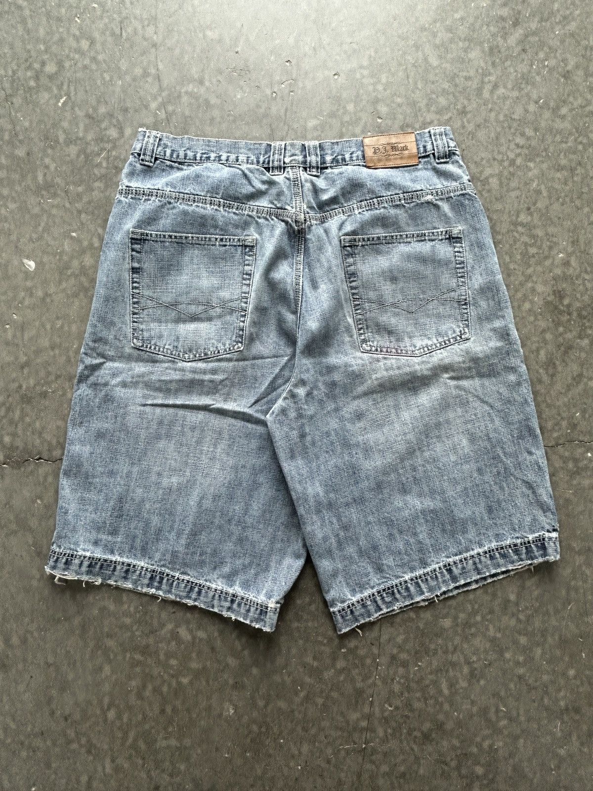 Vintage Vintage Y2K PJ Mark Baggy Jean Shorts Size US 38 / EU 54 - 7 Thumbnail