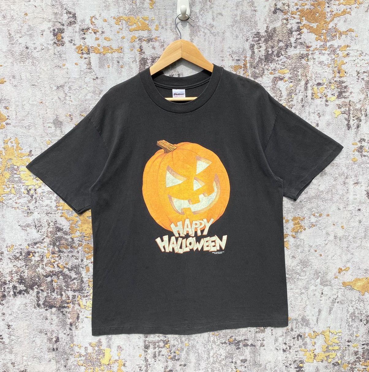 Other Vintage 90s Happy Halloween Shirt Pumpkin Happy Halloween Size US L / EU 52-54 / 3 - 1 Thumbnail