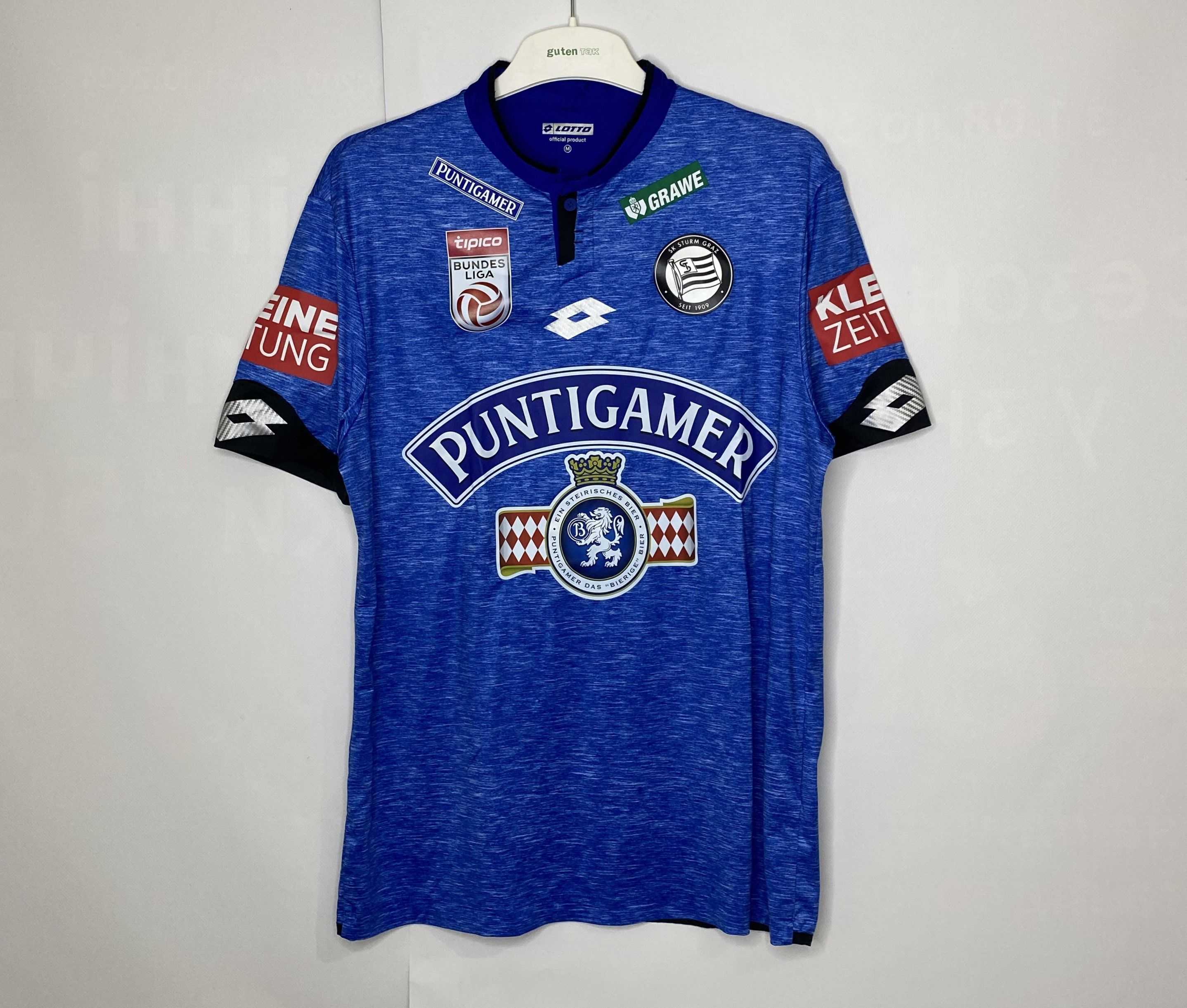 Lotto Sport FADINGER #21 SK STURM GRAZ 2018 THIRD MATCH ISSUE FOOTBALL Size US M / EU 48-50 / 2 - 1 Thumbnail