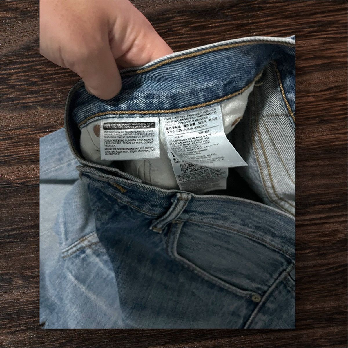 Levi's Jeans Levi's 501 Original W34 L34 | Denim Blu Straight Size US 34 / EU 50 - 3 Thumbnail