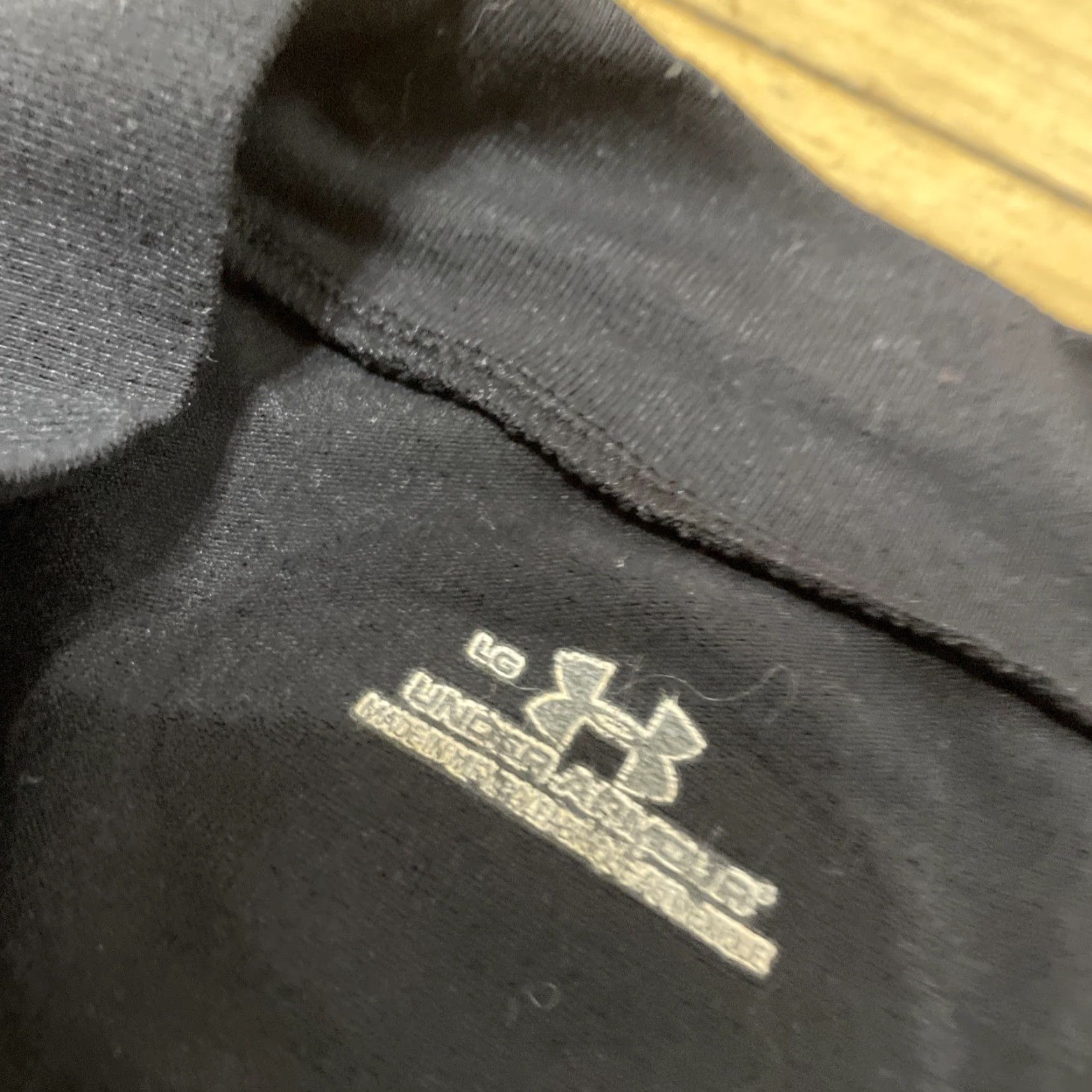 Under Armour VINTAGE Under Armour Thermal Shirt Men L Mock Neck Embroidered Logo Black Shirt Size US L / EU 52-54 / 3 - 5 Thumbnail