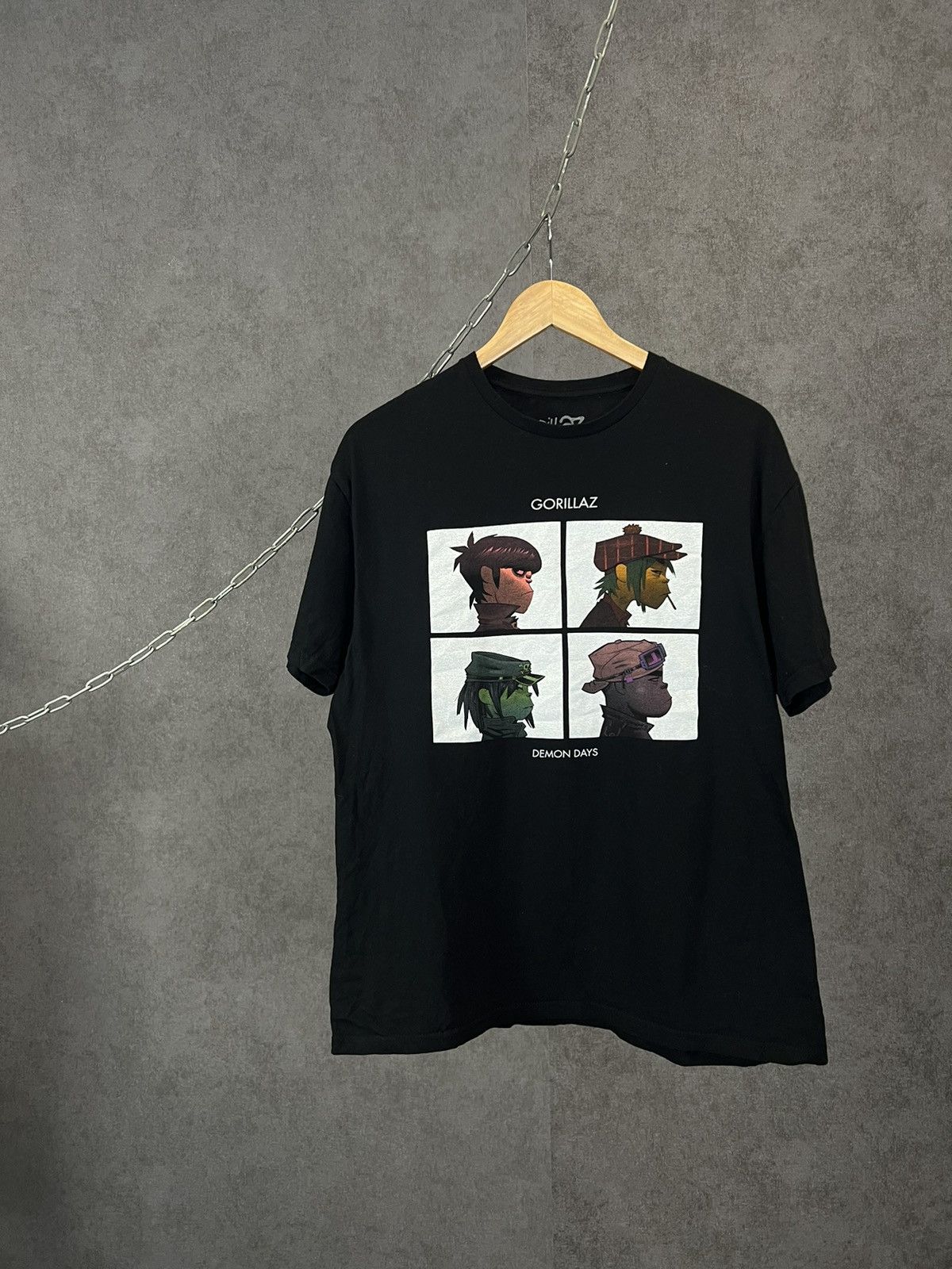 Band Tees Gorillaz Demon Days rock band tee Size US L / EU 52-54 / 3 - 1 Thumbnail