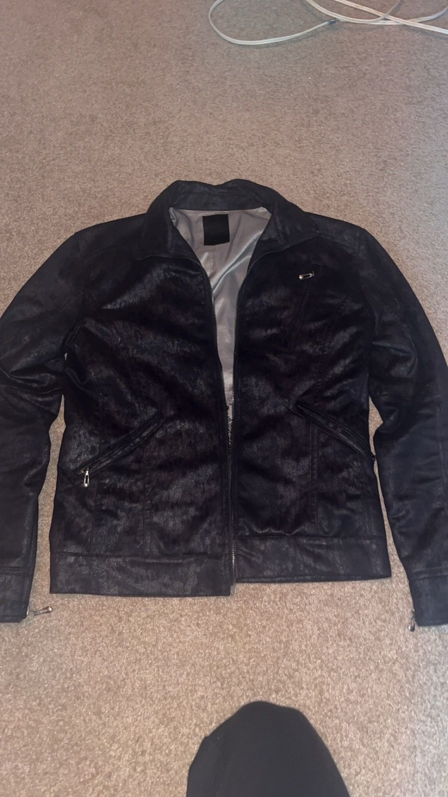 平成 fur leather jacket midas archive y2k 平成 fur leather jacket midas archive y2k ジャケット・アウター