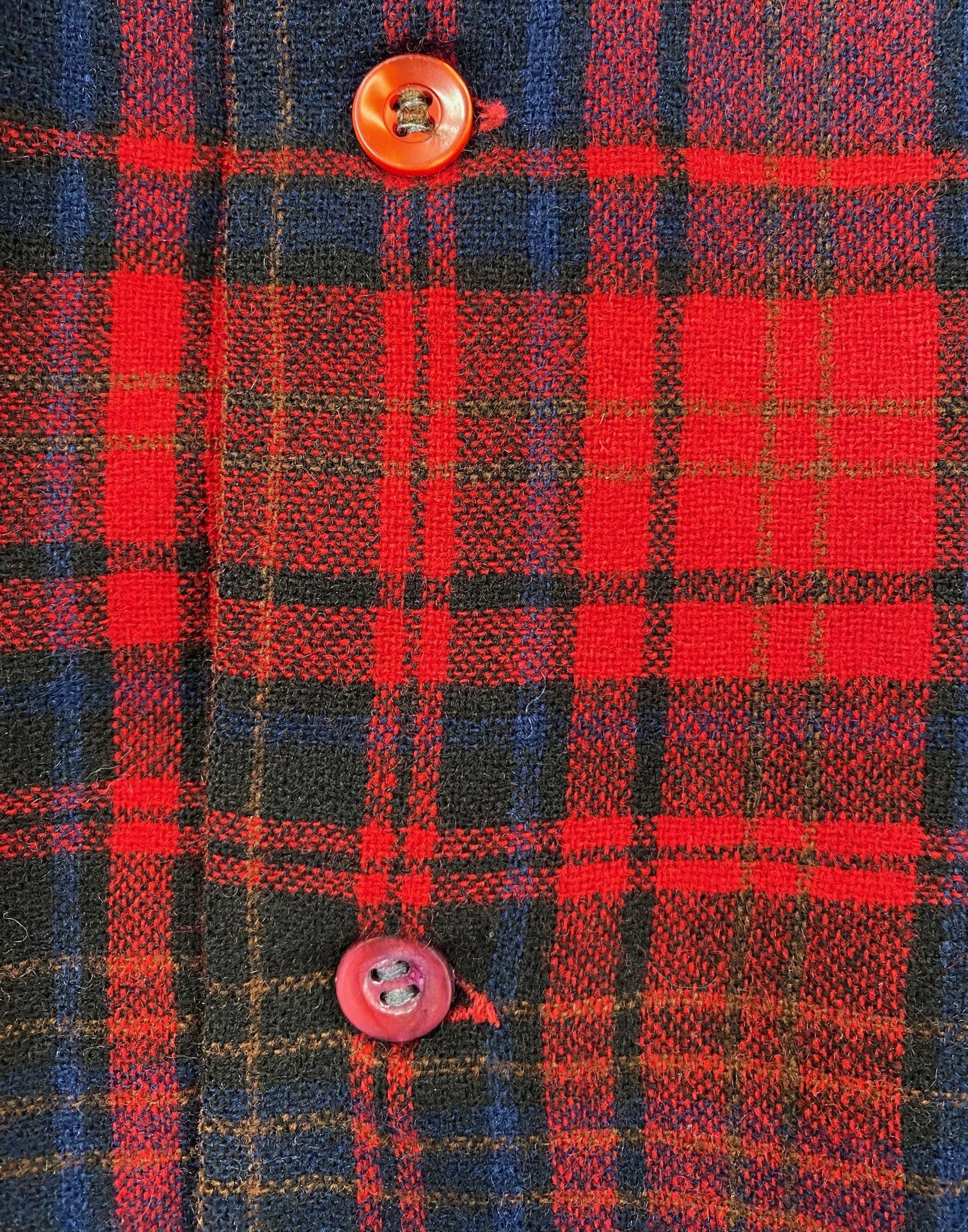 Pendleton 70’s Pendleton Wool Plaid Flap Pocket Flannel Shirt Medium Size US M / EU 48-50 / 2 - 6 Thumbnail
