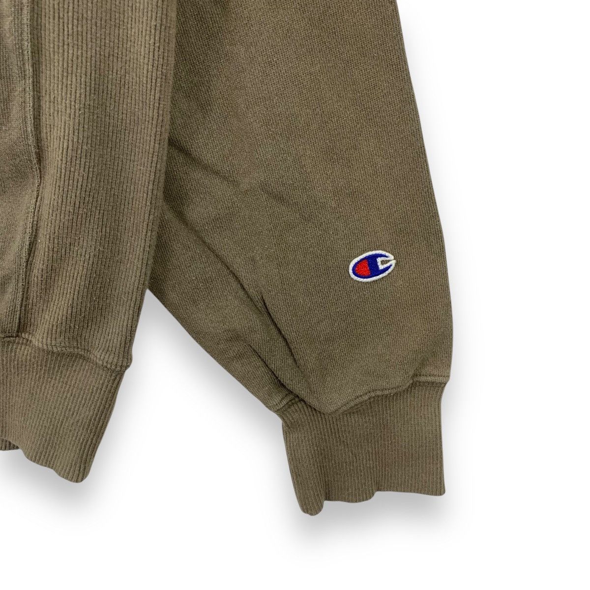 Champion Vintage CHAMPION USA Small Logo Half Zipper Sweatshirt Top Size M / US 6-8 / IT 42-44 - 3 Thumbnail