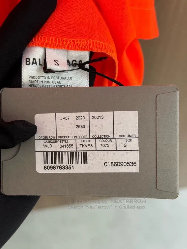 Balenciaga Balenciaga Short Sleeve Size US S / EU 44-46 / 1 - 5 Thumbnail