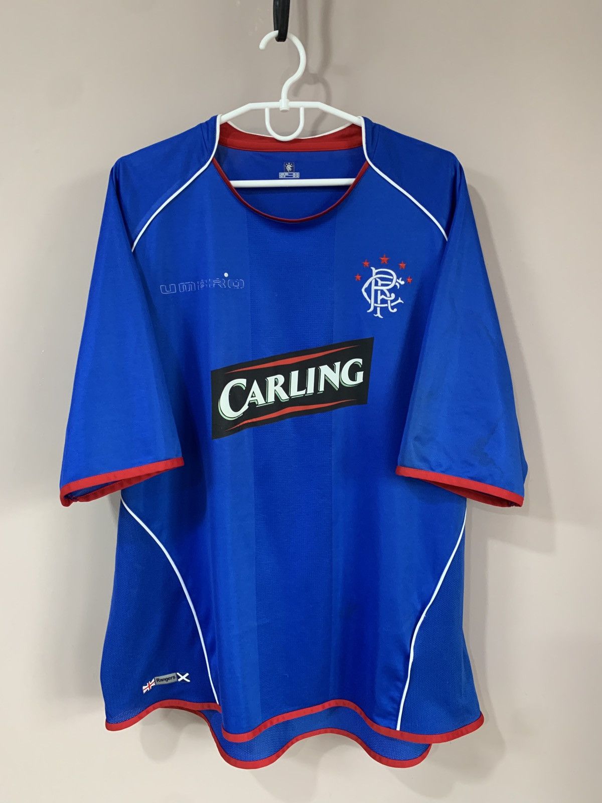 Umbro GLASGOW RANGERS 2005/2006 HOME FOOTBALL UMBRO SHIRT JERSEY Size US XXL / EU 58 / 5 - 1 Thumbnail