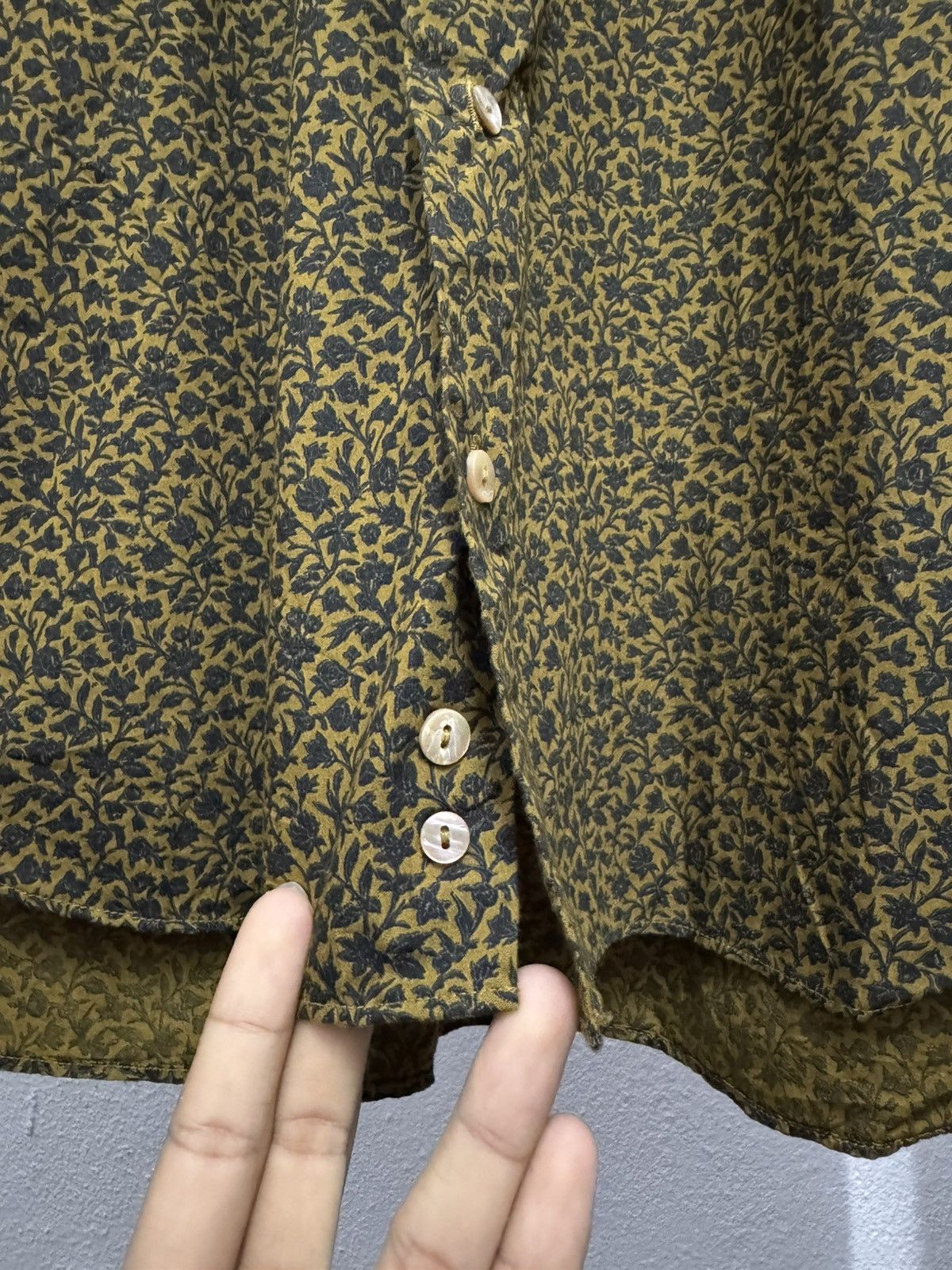 Japanese Brand × Katharine Hamnett London Katharine Hamnett London full print button up shirt Size US M / EU 48-50 / 2 - 3 Thumbnail
