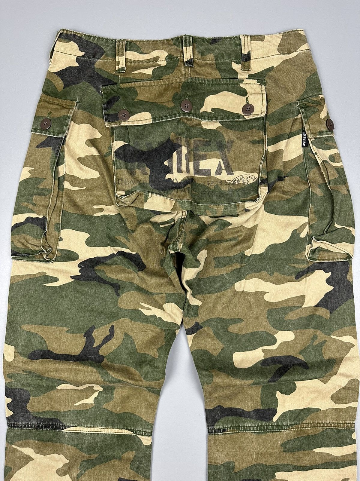 Avirex × Vintage Vintage Avirex Camo Monkey Pants Size US 32 / EU 48 - 6 Thumbnail