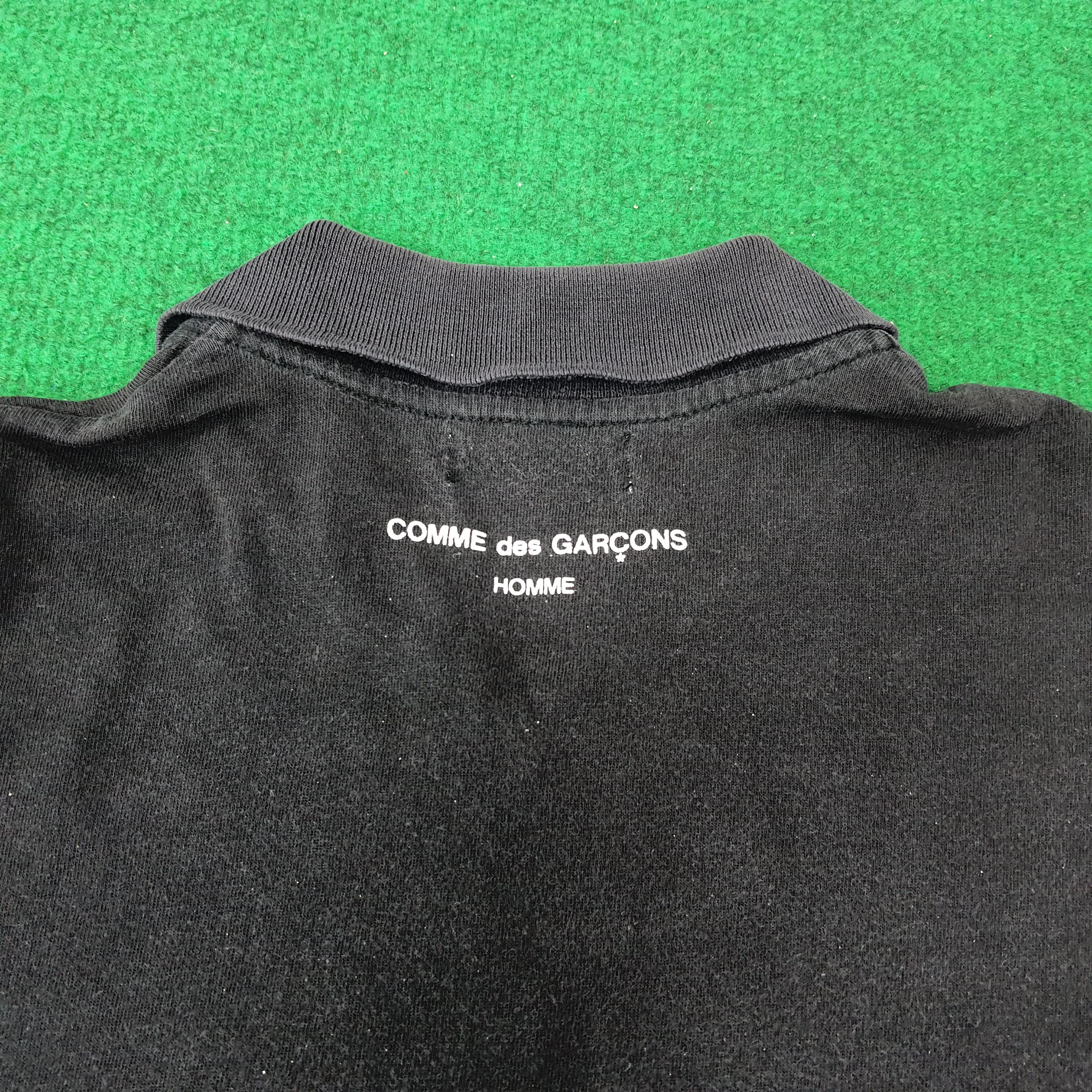 Comme des Garcons Vintage Comme Des Garcons Homme Polo Shirt C239N78 Size US M / EU 48-50 / 2 - 4 Thumbnail
