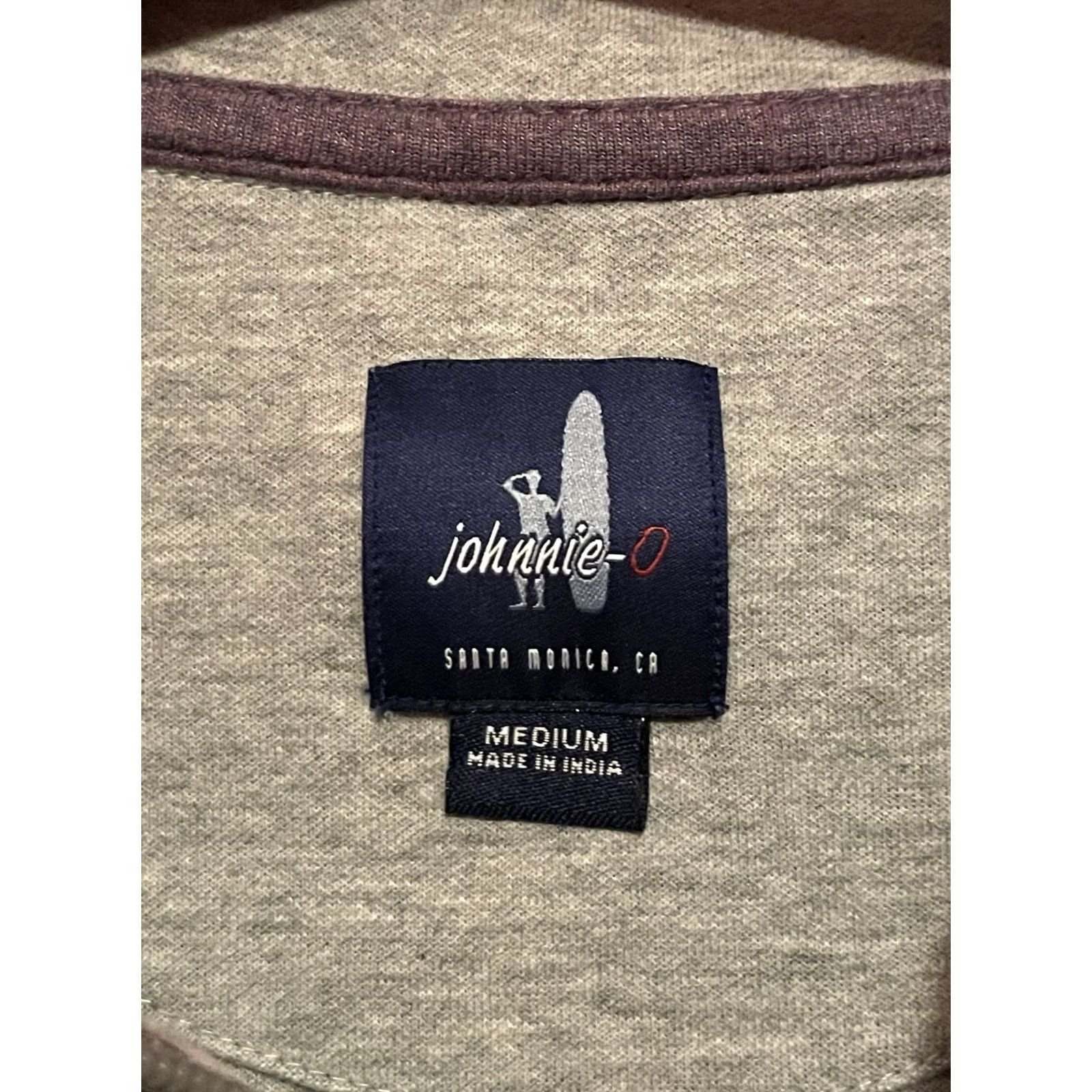 johnnie-O johnnie-O Pullover Womens M Purple Sully Zip Women Size Long Sleeve D344 Size M / US 6-8 / IT 42-44 - 3 Thumbnail