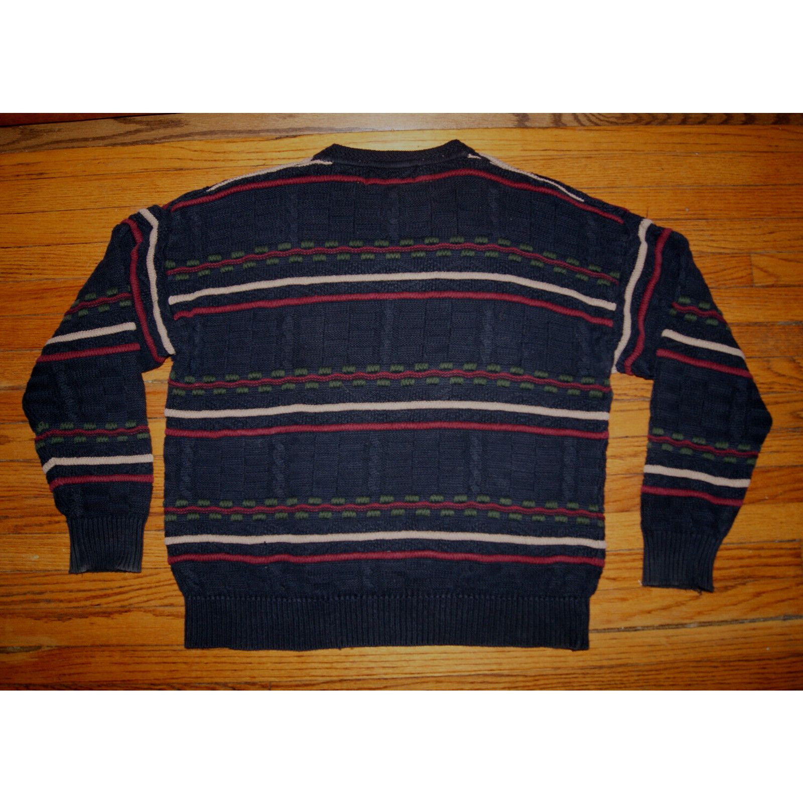 Other VTG Stone Haven Sweater Mens L Ramie Cotton Grandpa Grunge Size US L / EU 52-54 / 3 - 4 Thumbnail
