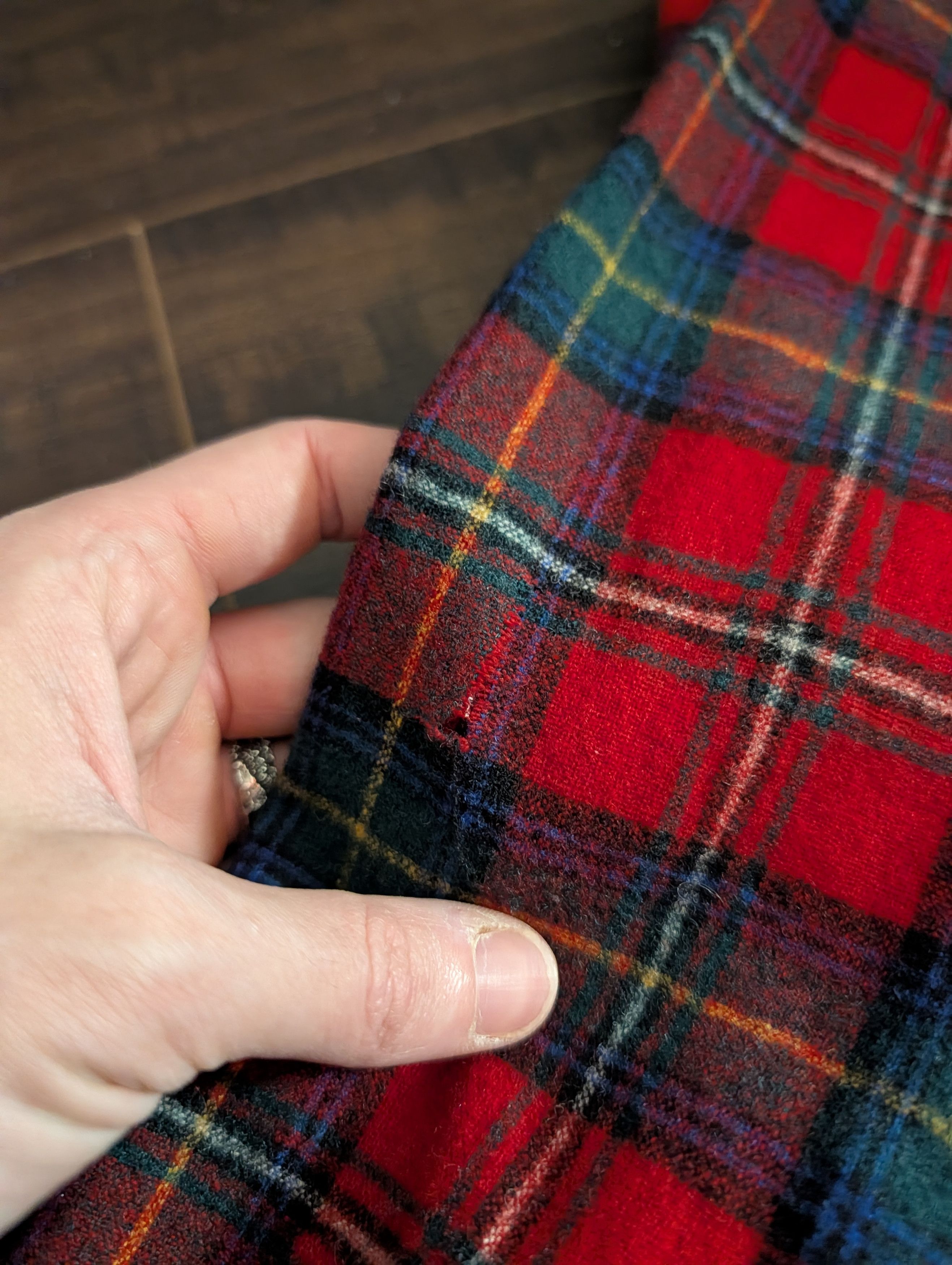 Pendleton Vtg Boyd Tartan virgin wool flannel nylon lined shirt Size US M / EU 48-50 / 2 - 17 Thumbnail
