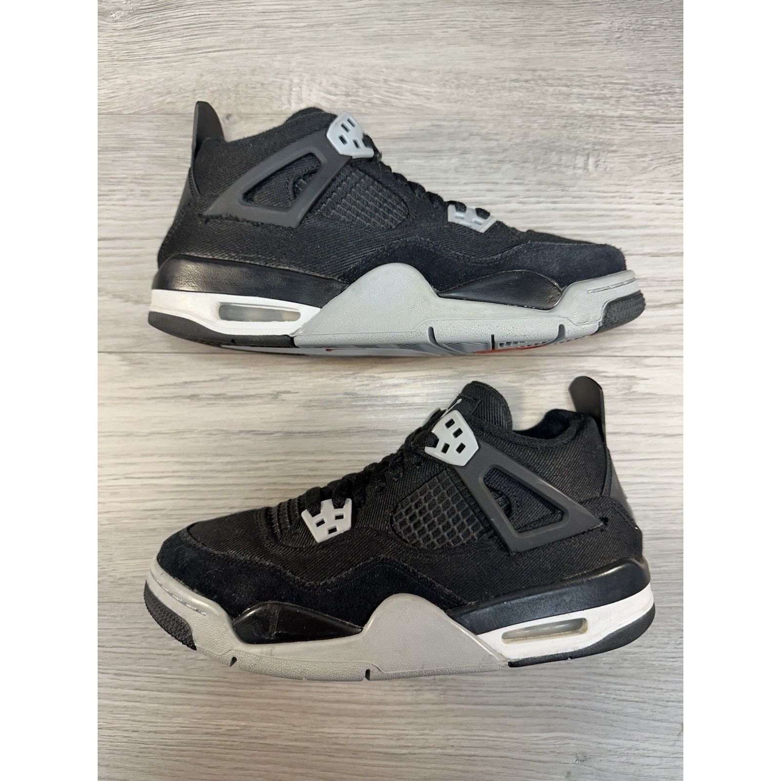 Jordan Brand Jordan 4 Retro SE Black Canvas GS - Sze 5.5y Size US 5.5 / EU 38 - 2 Thumbnail