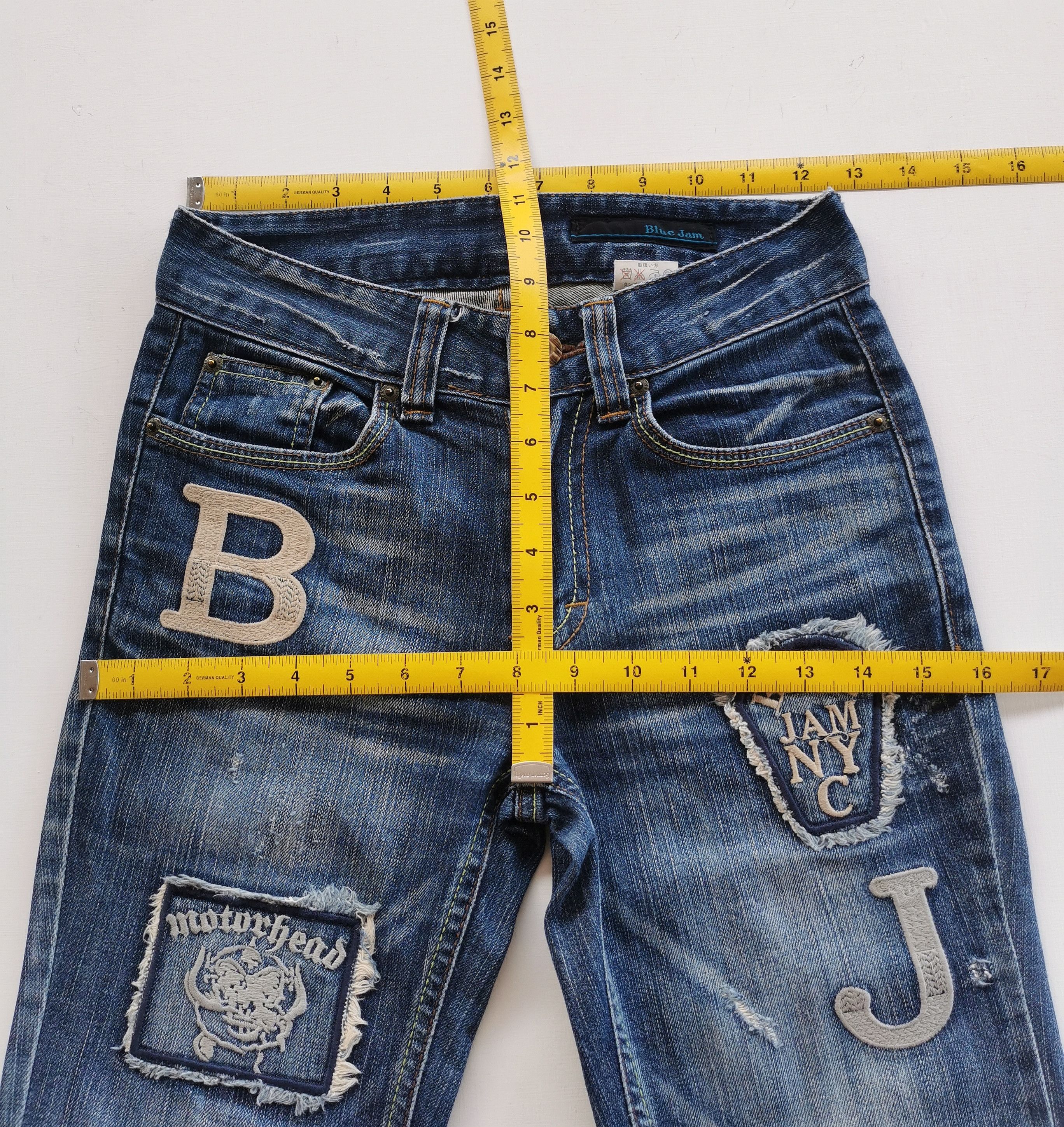 Flare Patches Motorhead Jeans