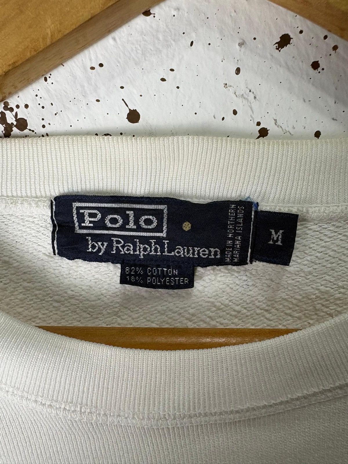 Polo Ralph Lauren Vintage 90s‼️ Polo Ralph Lauren Baggy Crewneck Sweatshirt Size US XS / EU 42 / 0 - 7 Thumbnail