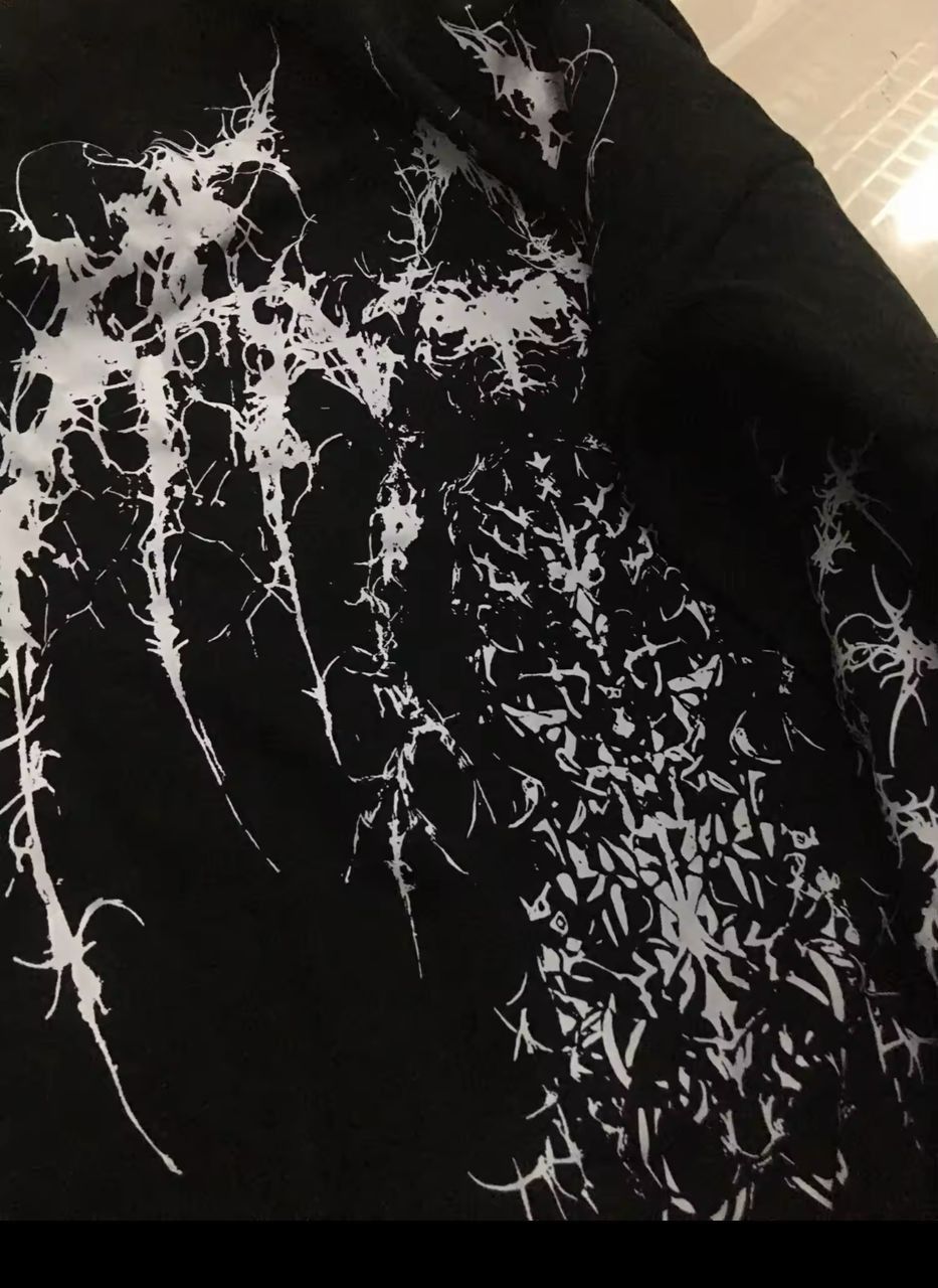 Japanese Brand Custom Star Patchwork Oversized Pullover Hoodies Size US L / EU 52-54 / 3 - 3 Thumbnail