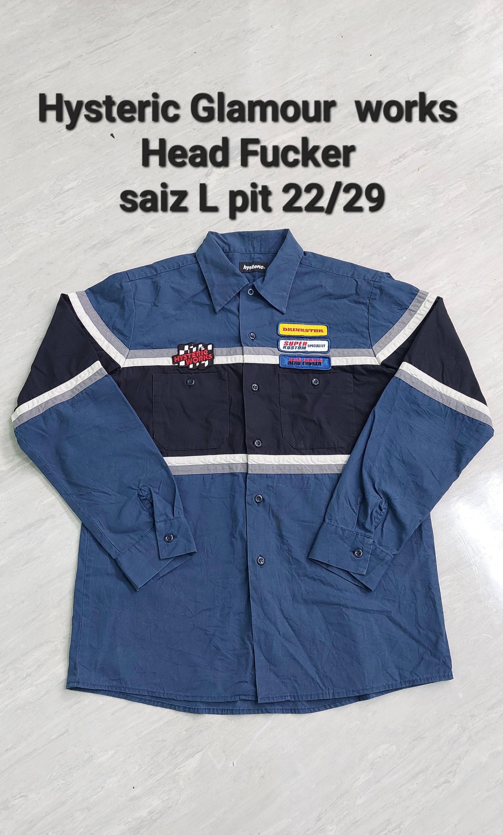 Hysteric Glamour hysteric glamour work shirt Size US M / EU 48-50 / 2 - 1 Thumbnail