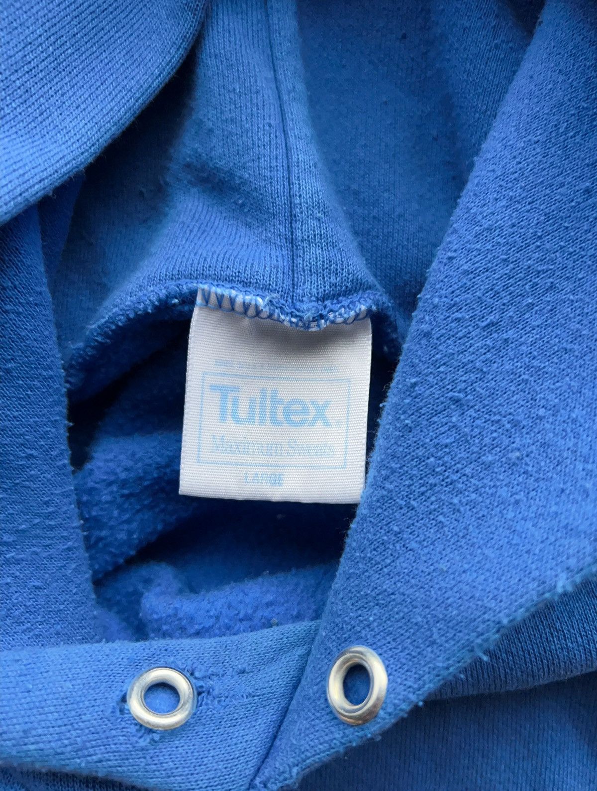 Japanese Brand × Tultex × Vintage Vintage Boxy Tultex Blank Essential Hoodie Size US L / EU 52-54 / 3 - 3 Thumbnail