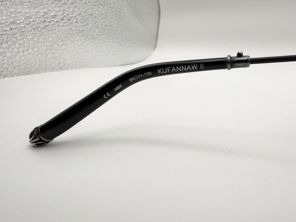 Chrome Hearts Chrome Hearts “KUFANNAW II” Sunglasses Size ONE SIZE - 7 Thumbnail