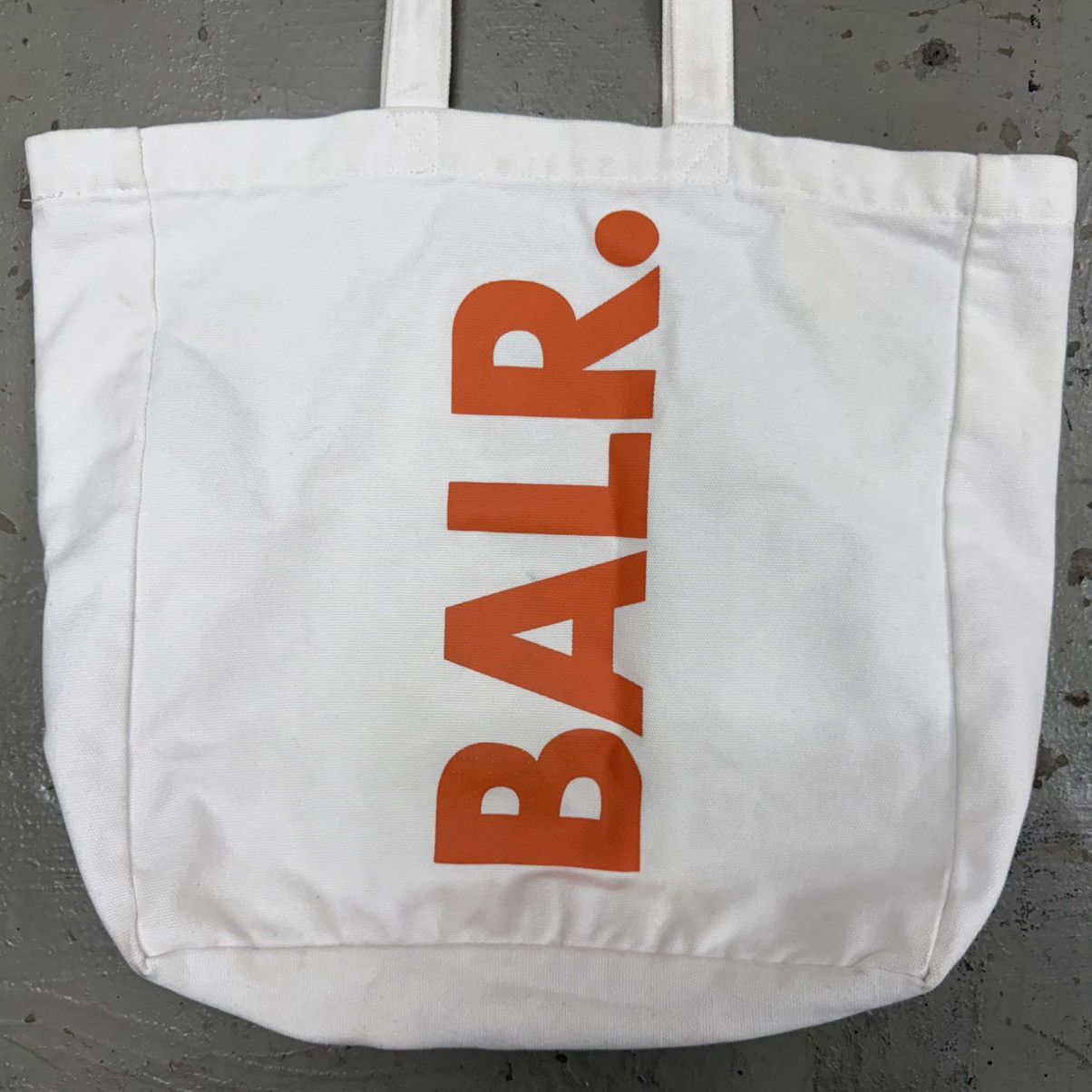 Japanese Brand BALR White Daily Tote Bag Size ONE SIZE - 3 Thumbnail