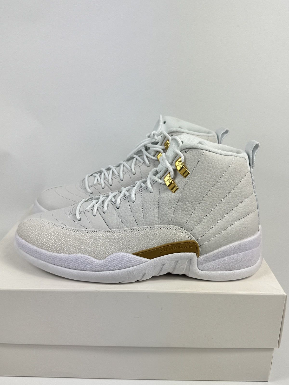 Drake AIR JORDAN 12 RETRO OVO SNEAKERS Size US 10 / EU 43 - 3 Thumbnail