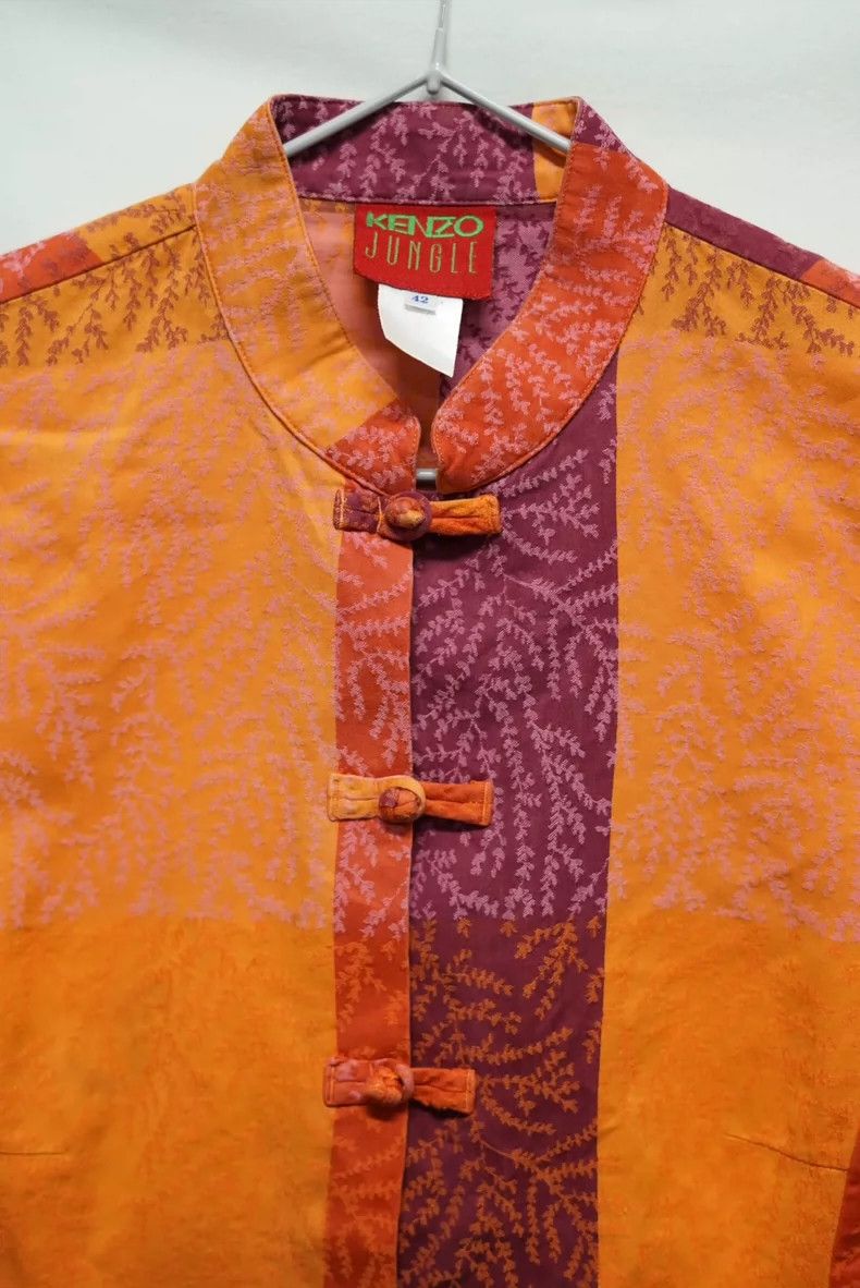 Kenzo KENZO Rare Chinese and Japanese Zen-inspired floral patchw Size S / US 4 / IT 40 - 7 Thumbnail