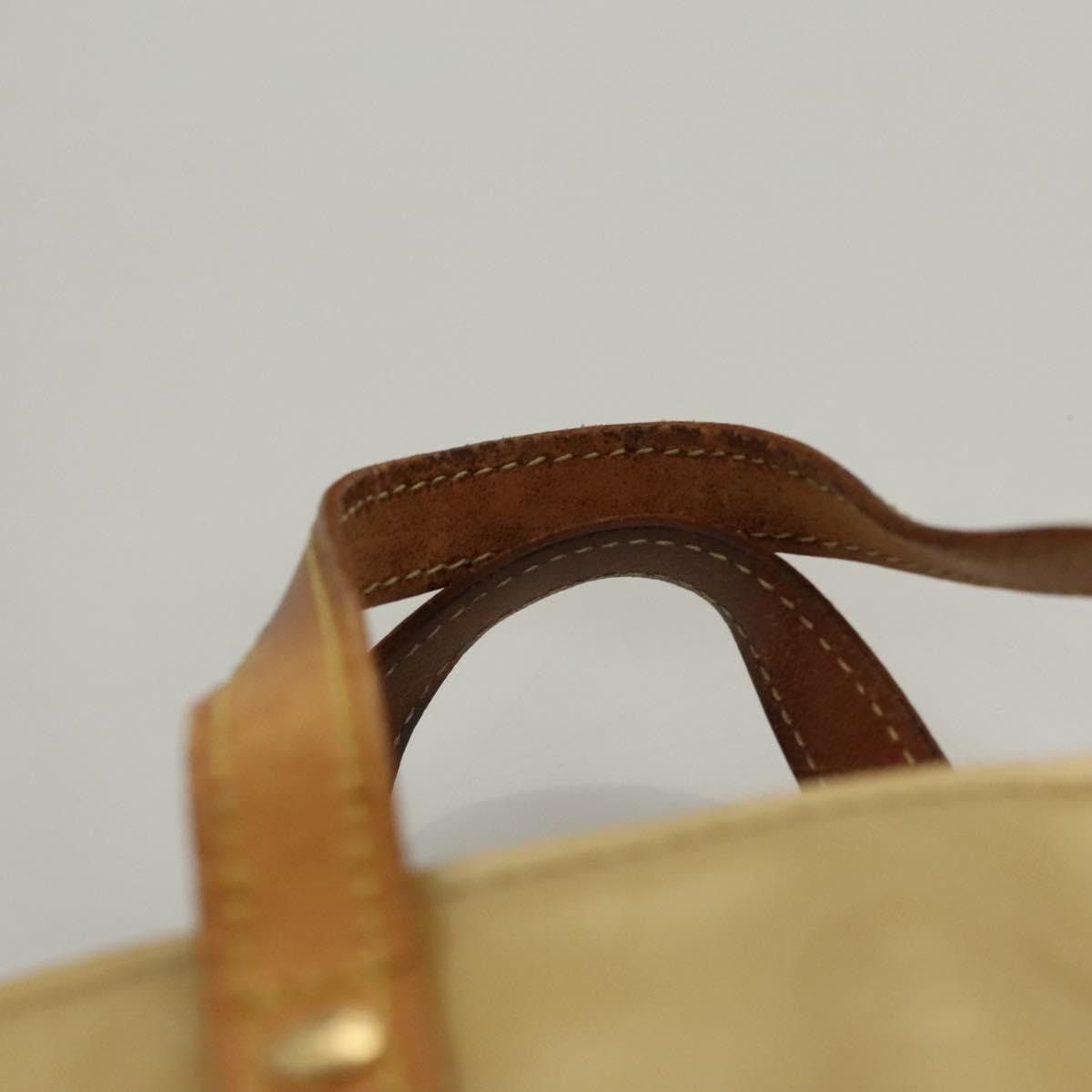 Louis Vuitton LOUIS VUITTON Monogram Vernis Reade PM Hand Bag Beige M91334 Size ONE SIZE - 14 Thumbnail