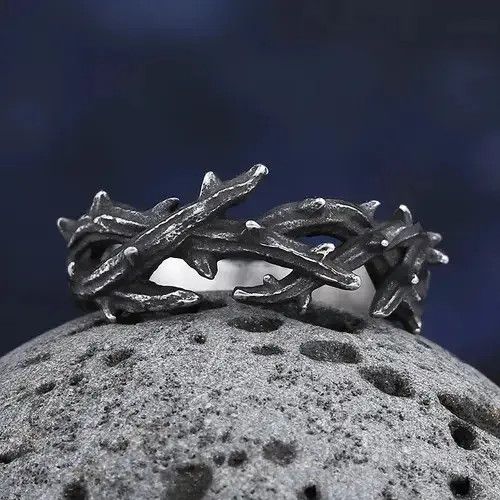 Other Irregular Thorns Ring Size 7 8 9 10 11 Size ONE SIZE - 2 Thumbnail