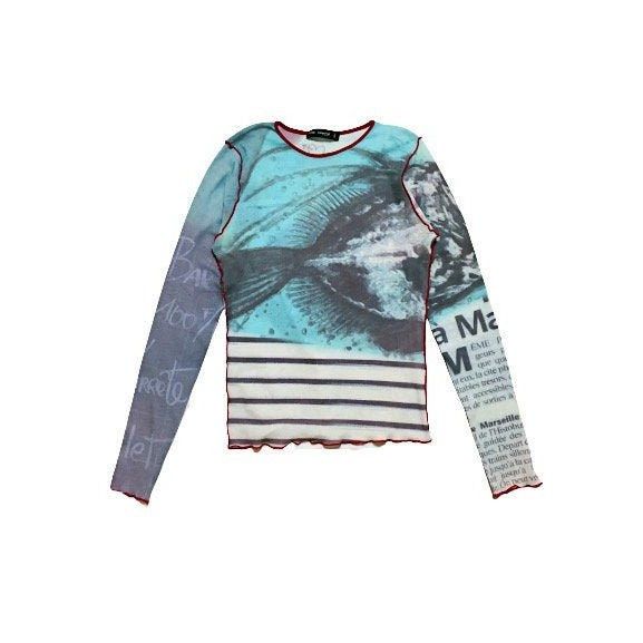 Cop Copine Cop Copine Mesh Top The Flatfish Size ONE SIZE - 1 Thumbnail
