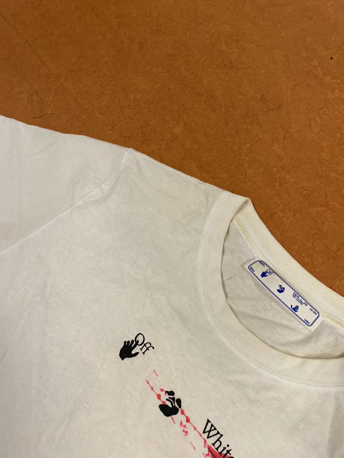 Off-White × Vintage Very Rare Legit Off-White t shirt Size US XL / EU 56 / 4 - 5 Thumbnail